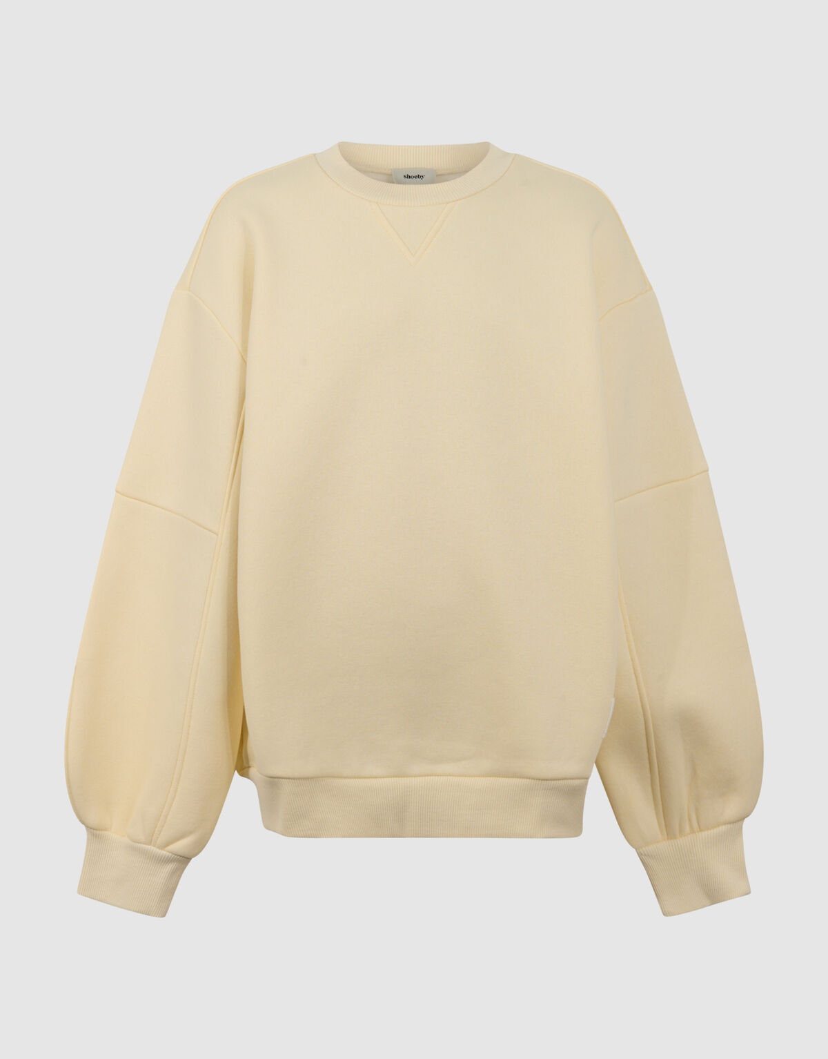 Big Sleeve Sweater Lichtgeel SHOEBY GIRLS