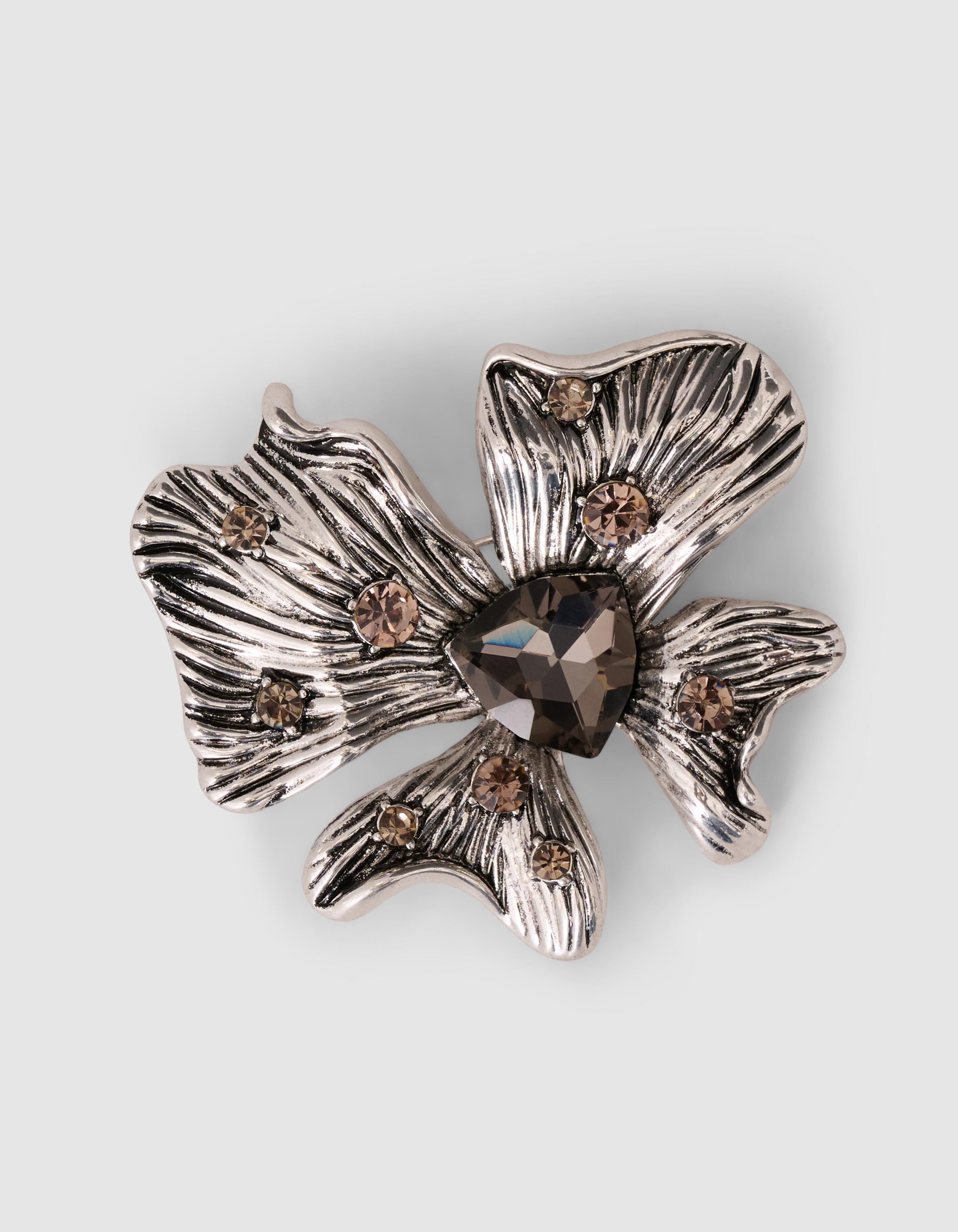 Flower Broche Zilver SHOEBY ACCESSOIRES