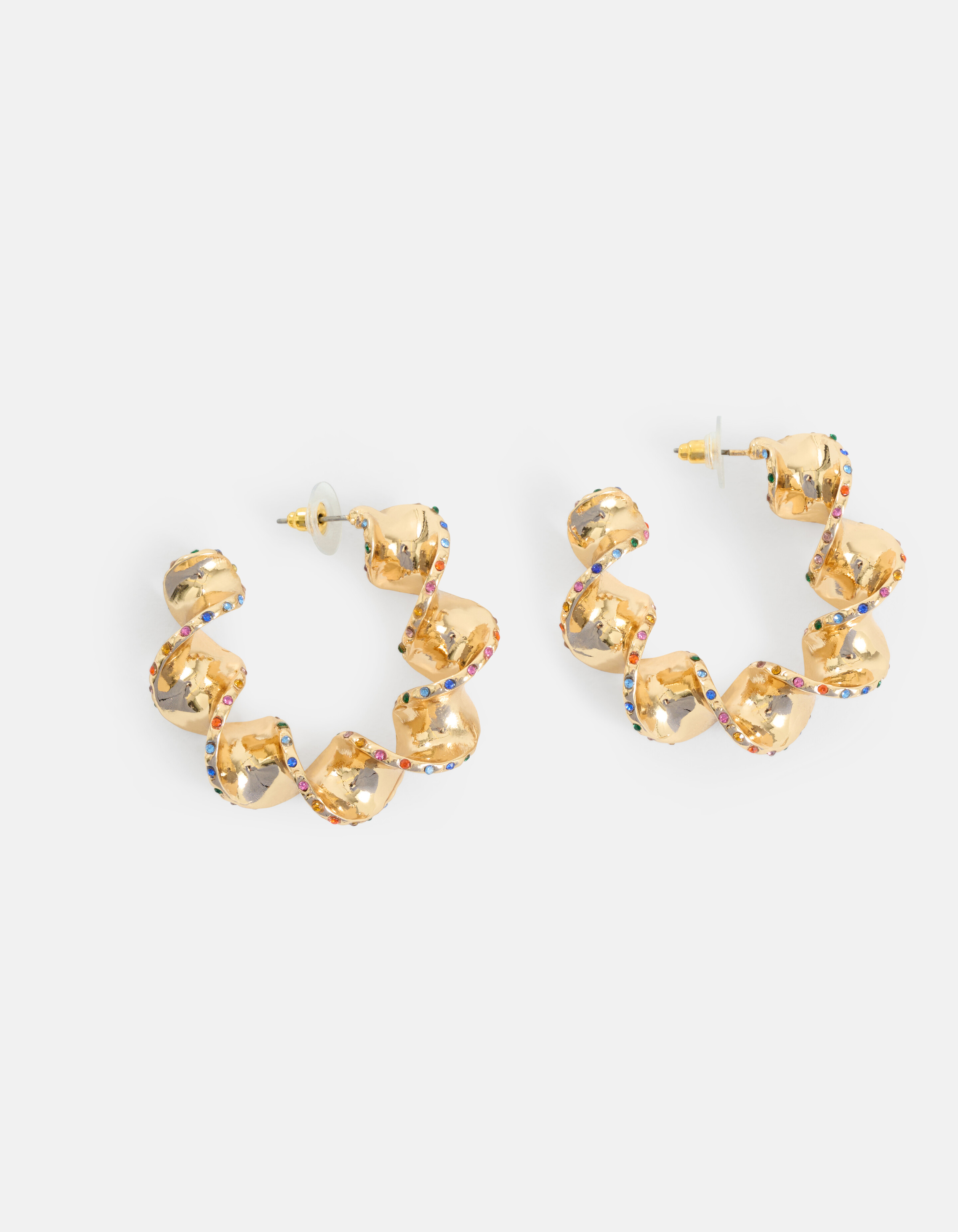 Helix Strass Oorbellen Goud SHOEBY ACCESSOIRES