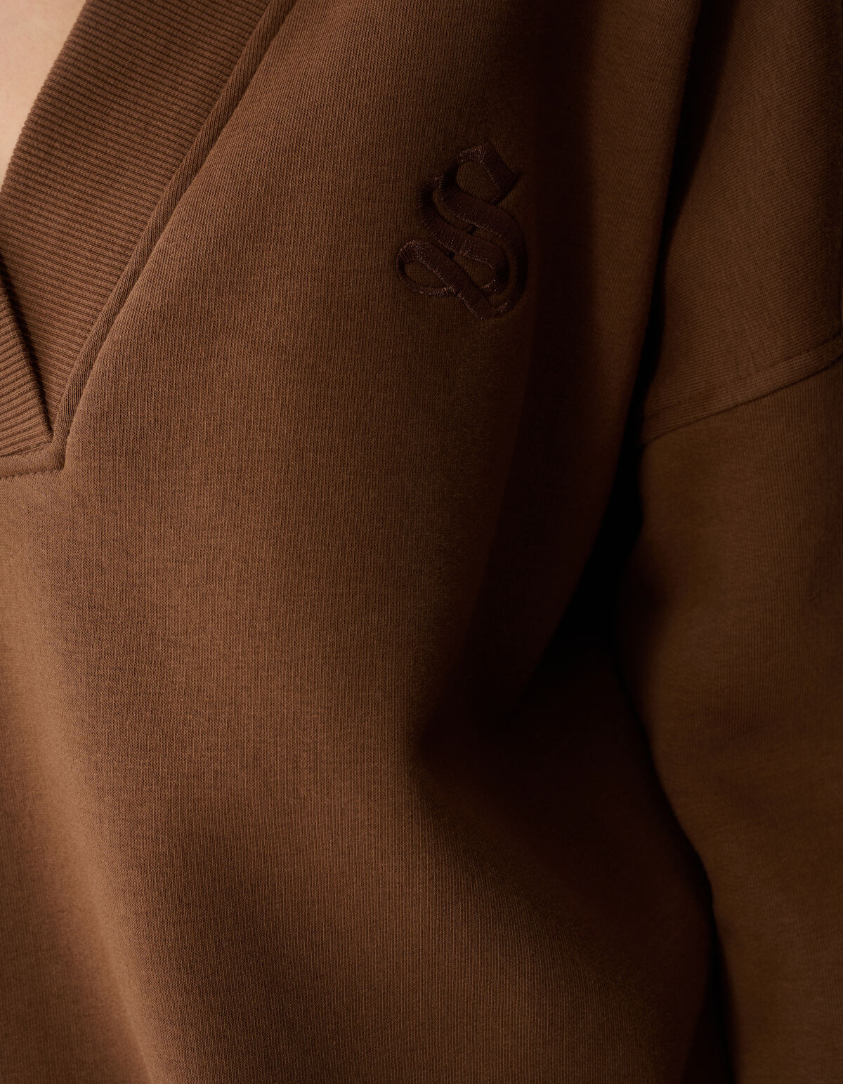 Oversized Varsity Artwork Sweater Bruin SHOEBY WOMEN