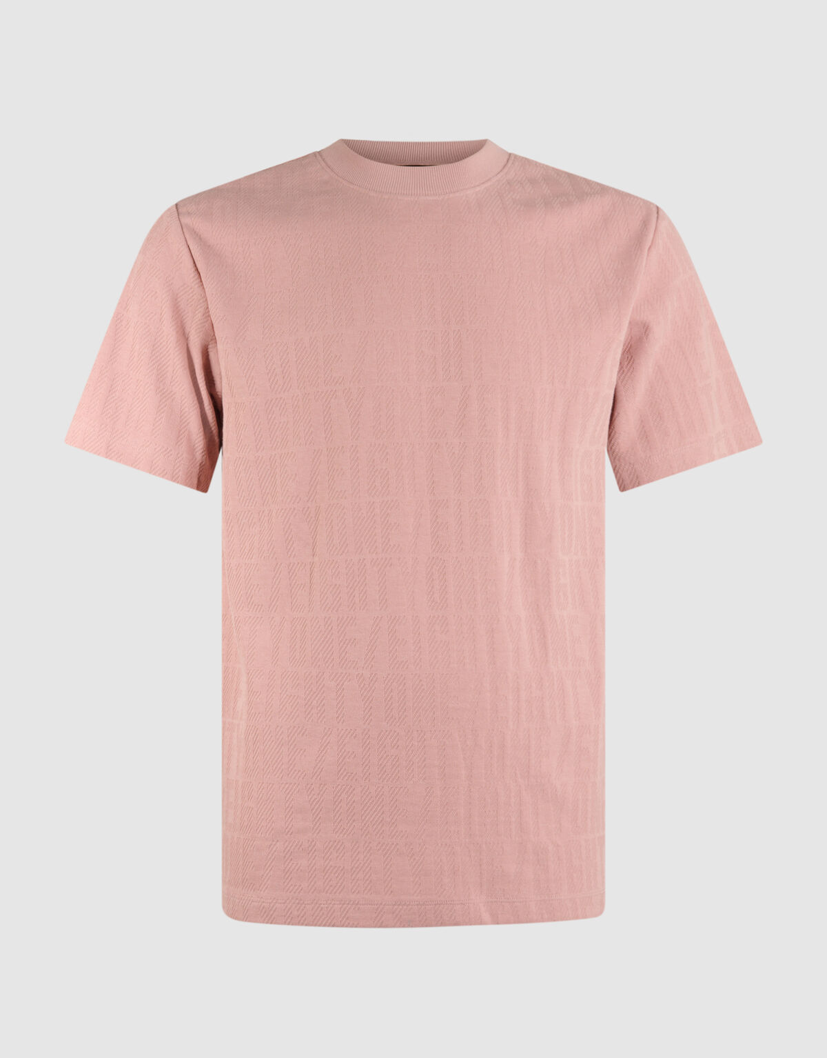 Eighty One Tekst T-shirt Roze SHOEBY MEN