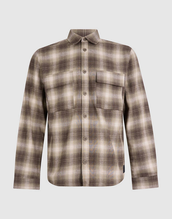 Check Overshirt Groen SHOEBY MEN