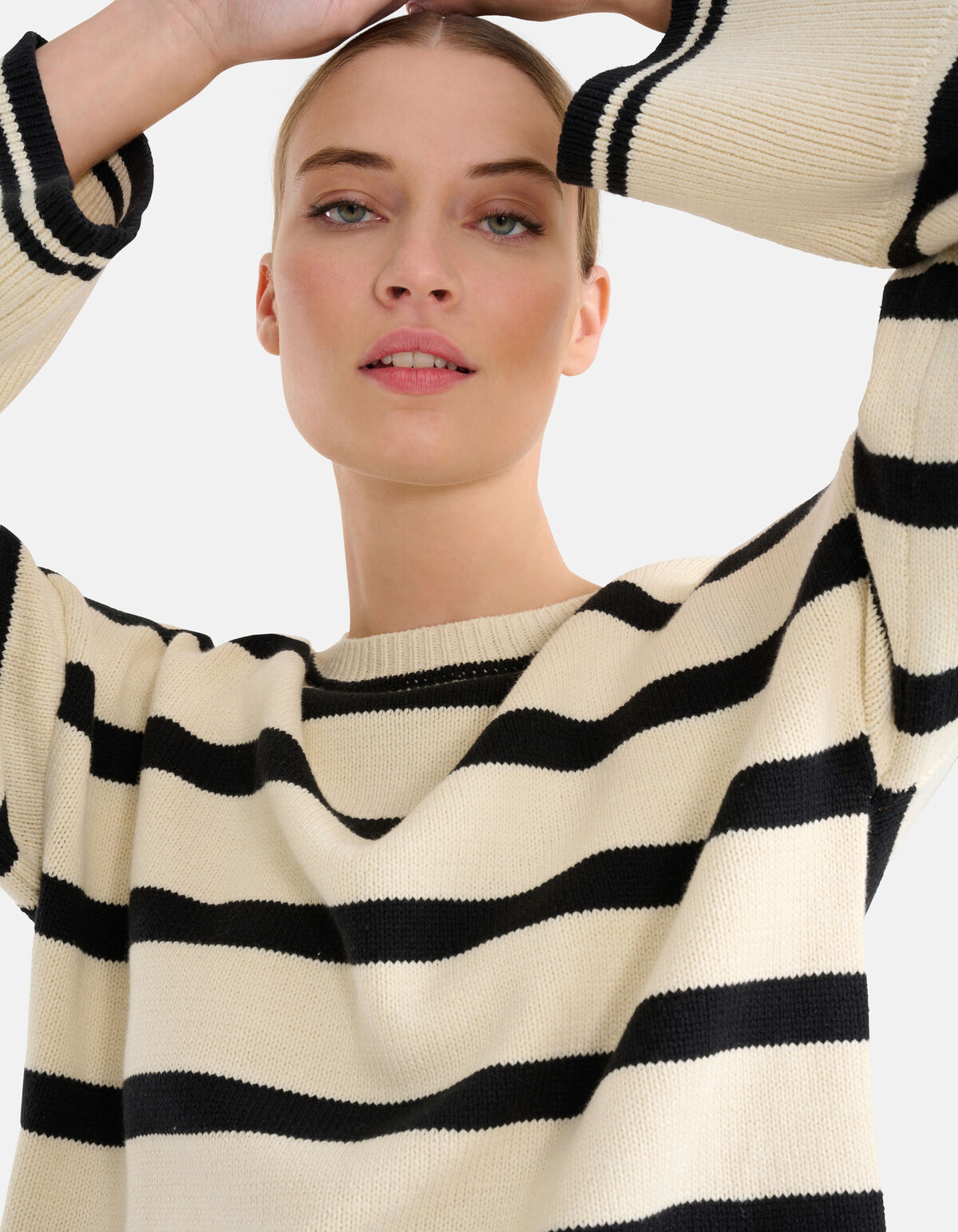 Gestreepte Trui Gebroken Wit By Mieke SHOEBY WOMEN