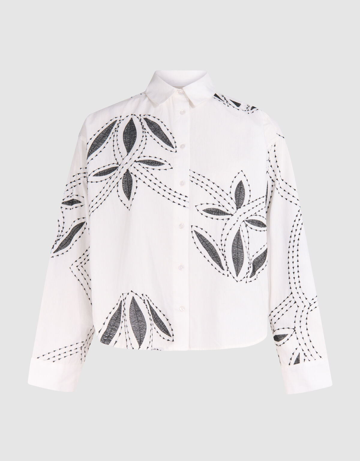 Embroidery Blouse Gebroken Wit SHOEBY WOMEN