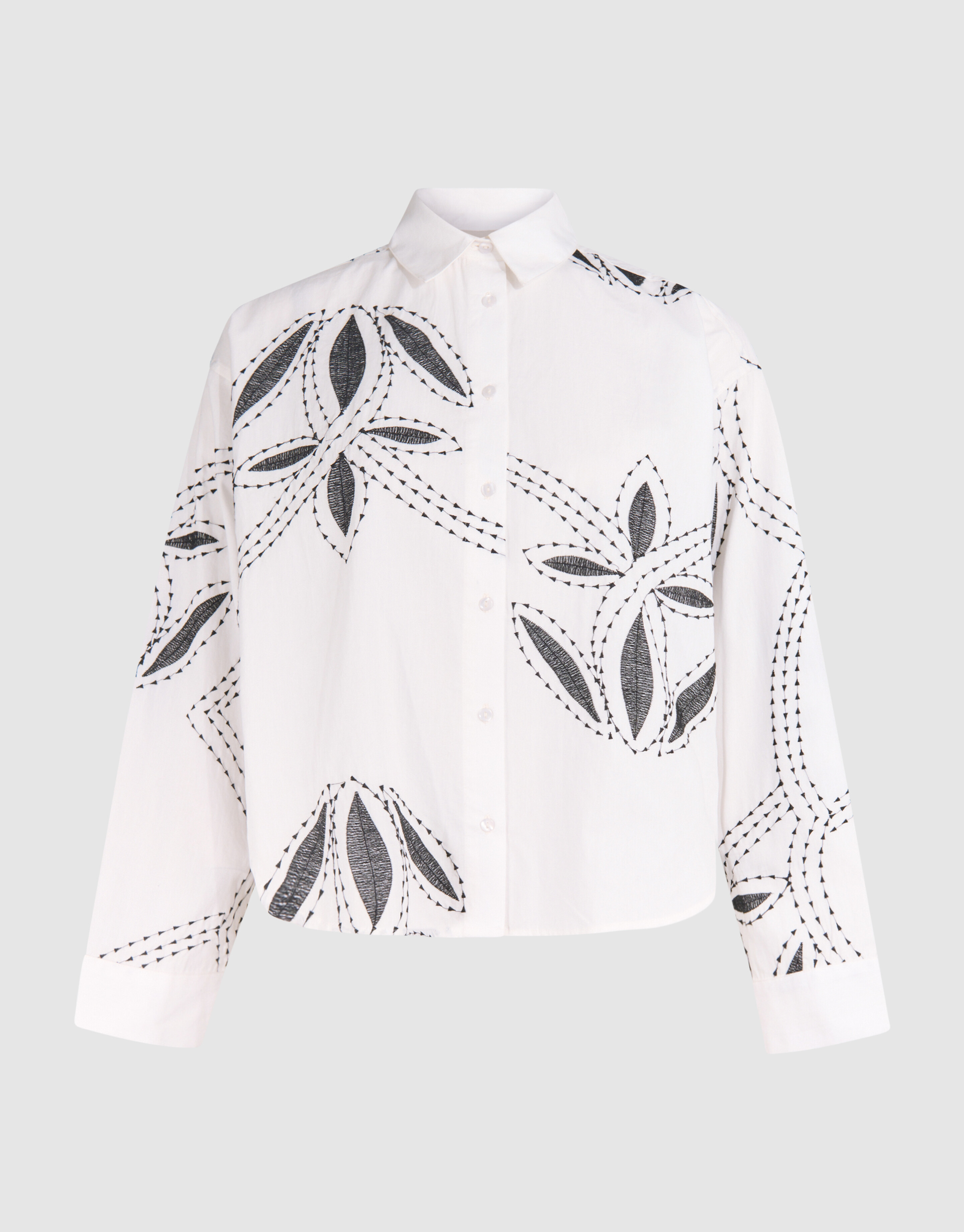 Embroidery Blouse Gebroken Wit By Mieke SHOEBY WOMEN