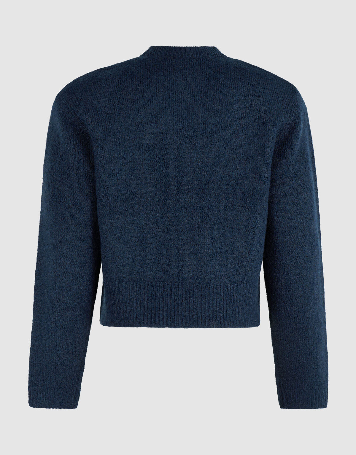 Shoulder Crew Gebreide Trui Donkerblauw SHOEBY WOMEN