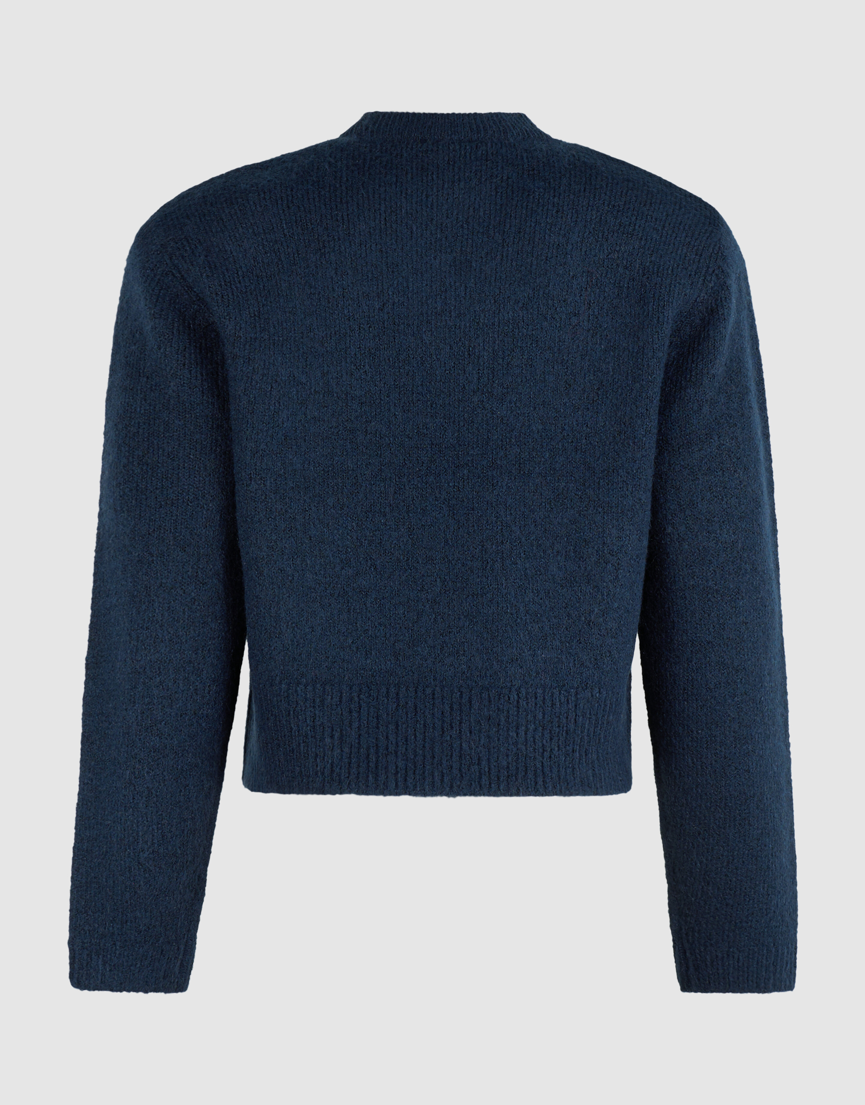 Shoulder Crew Gebreide Trui Donkerblauw SHOEBY WOMEN