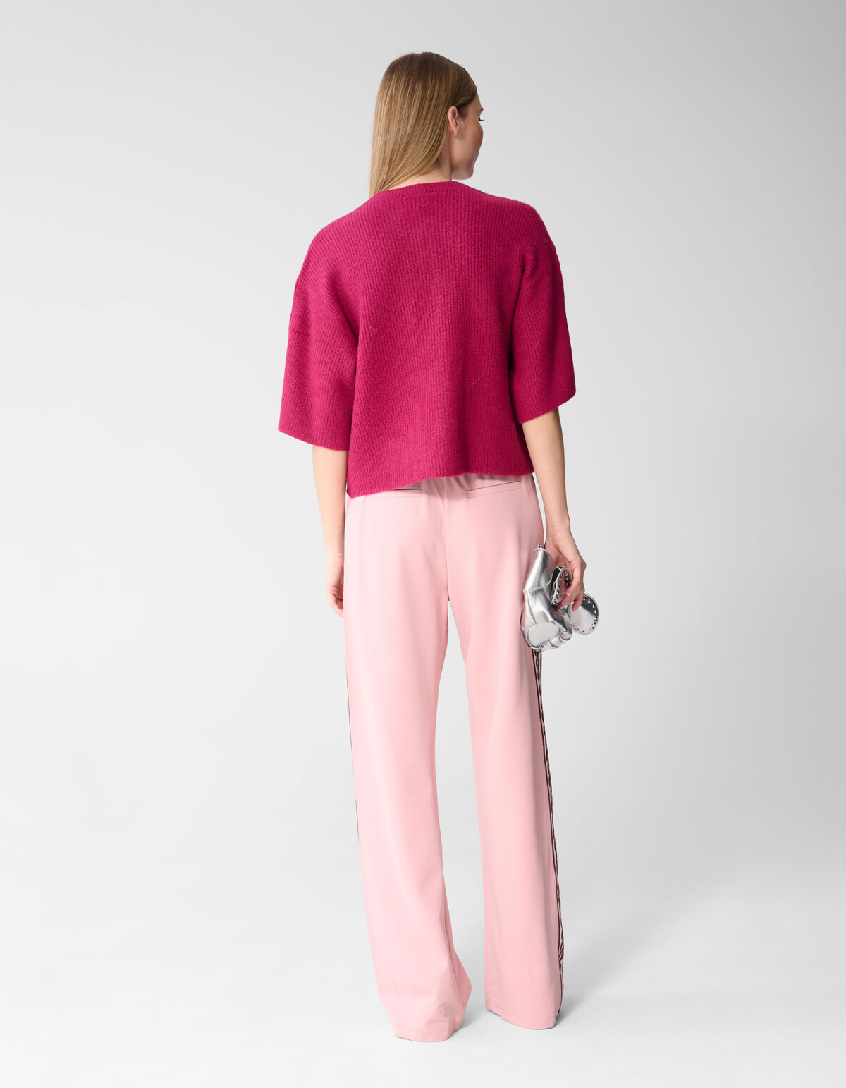 Korte Mouwen Vest Roze SHOEBY WOMEN