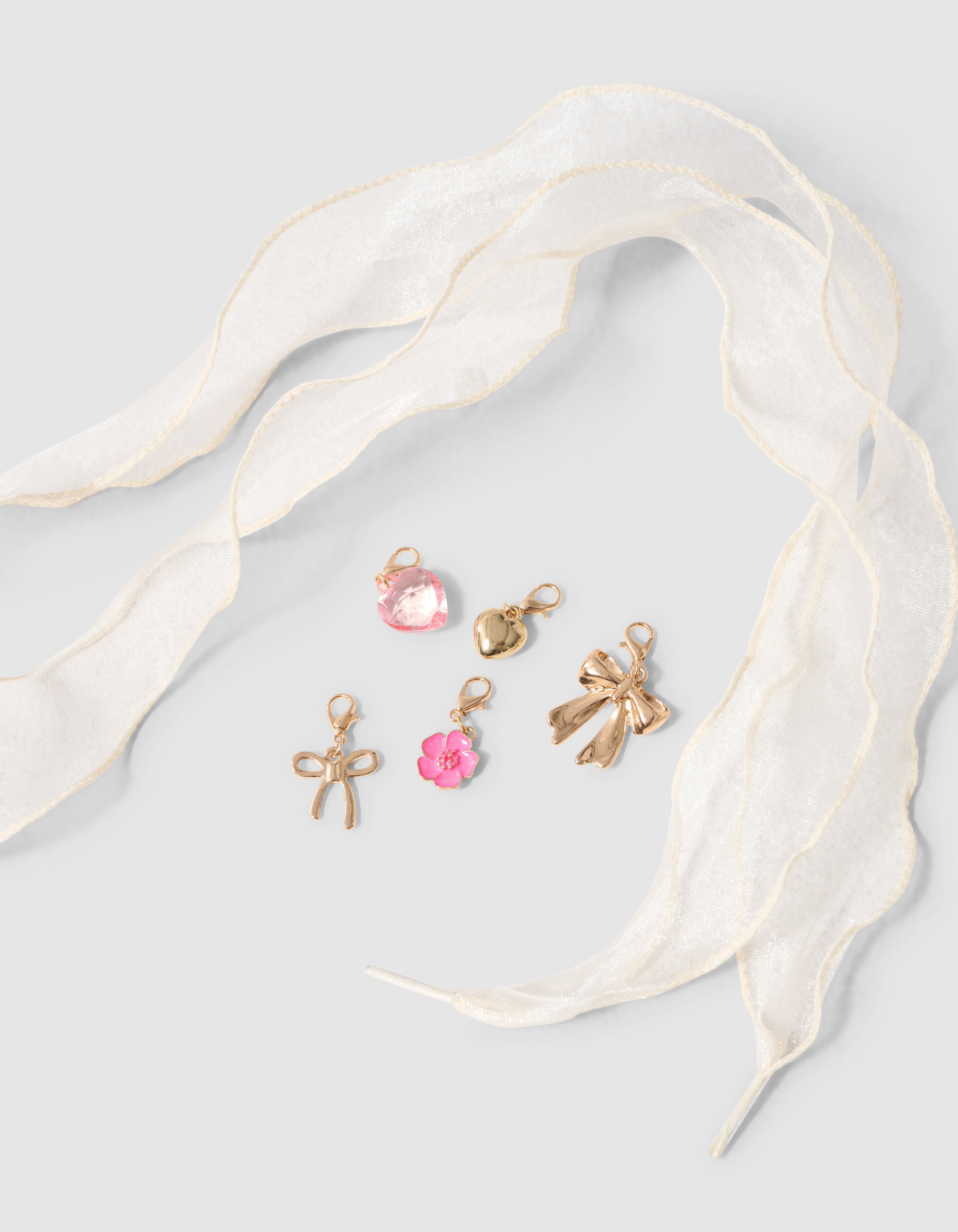 Sweet Blossom Schoenveters Wit SHOEBY ACCESSOIRES