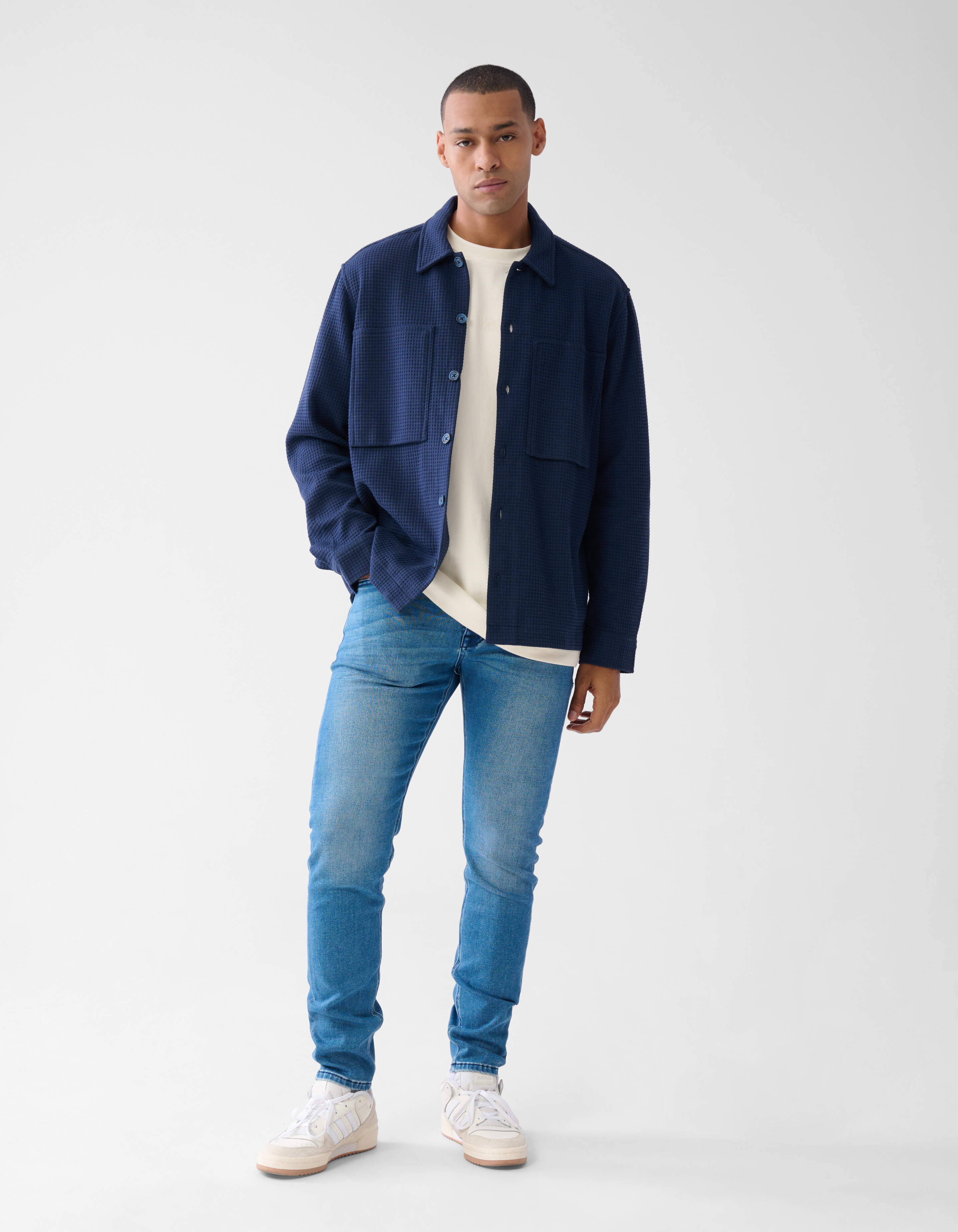Slim Fit Jog Jeans Mediumstone L32 SHOEBY MEN
