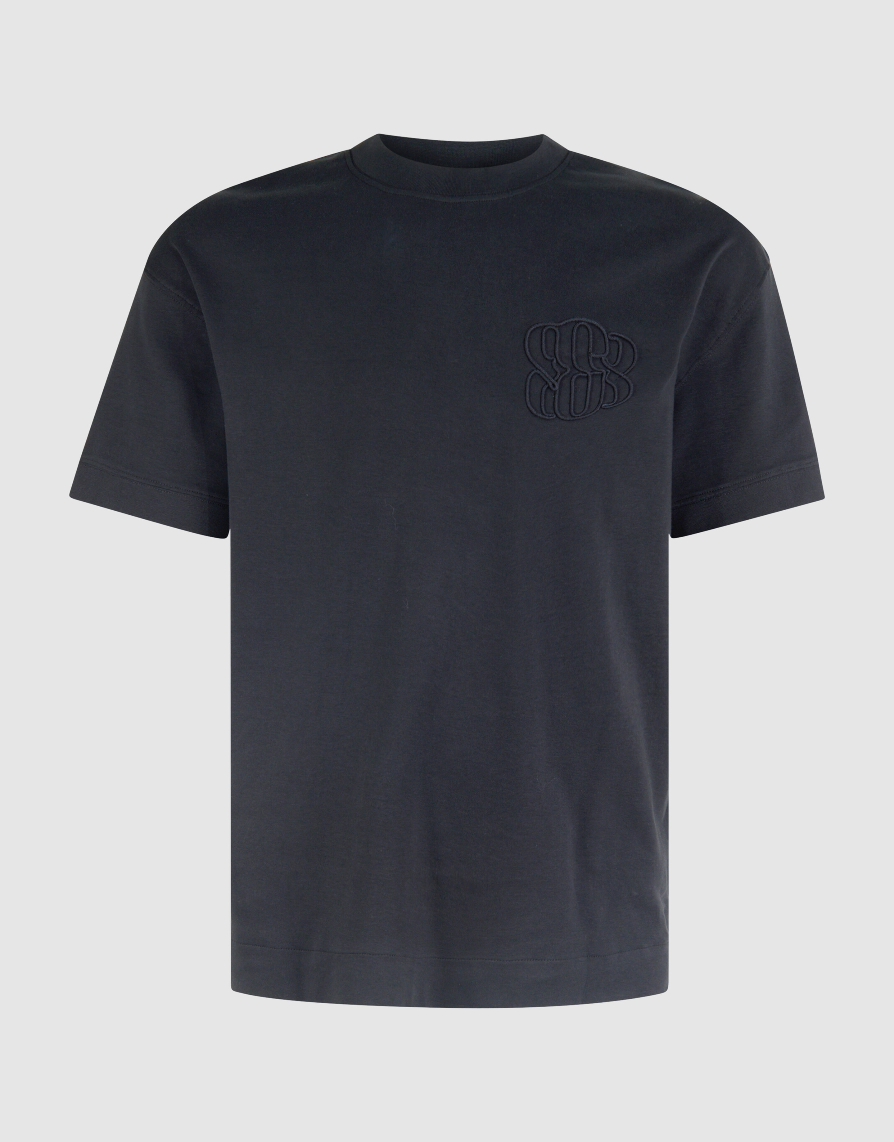 Embroidery T-shirt Donkerblauw SHOEBY MEN