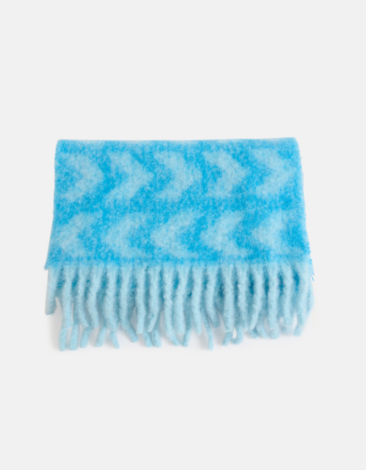 Gebreide Sjaal Blauw SHOEBY ACCESSOIRES