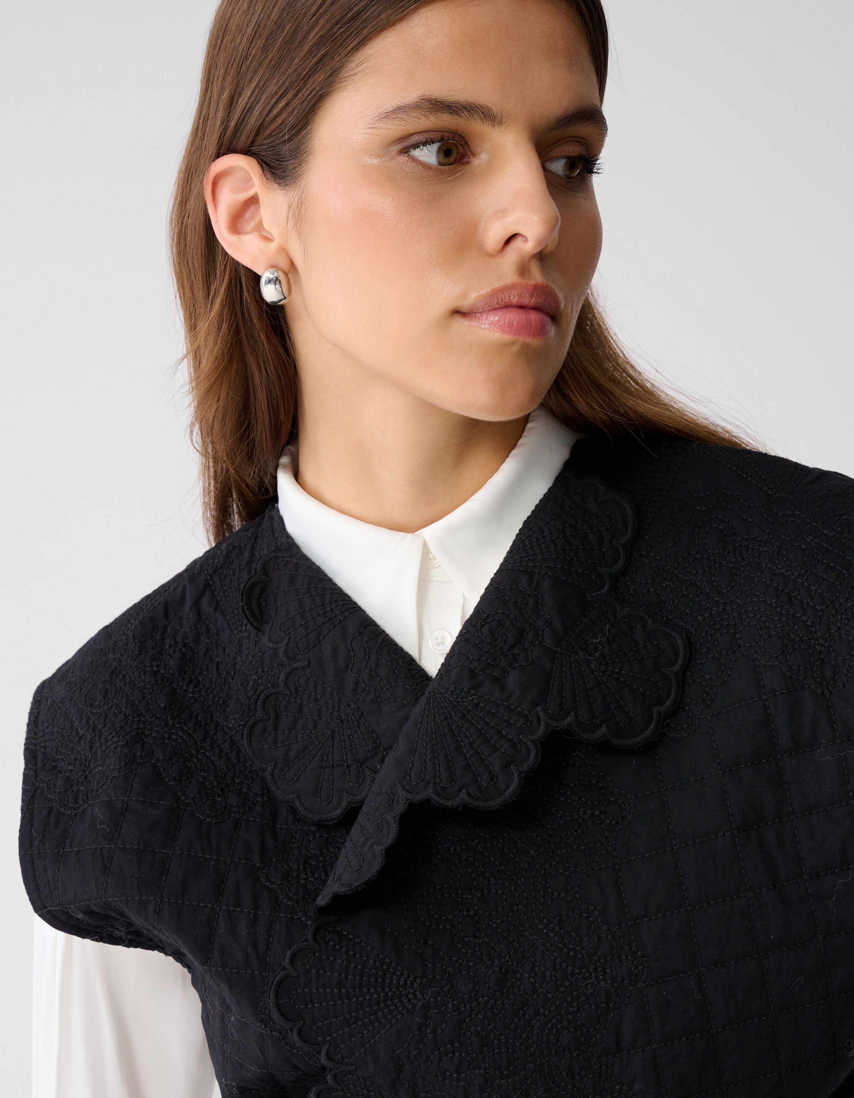 Quilted Gilet Zwart By Mieke SHOEBY WOMEN