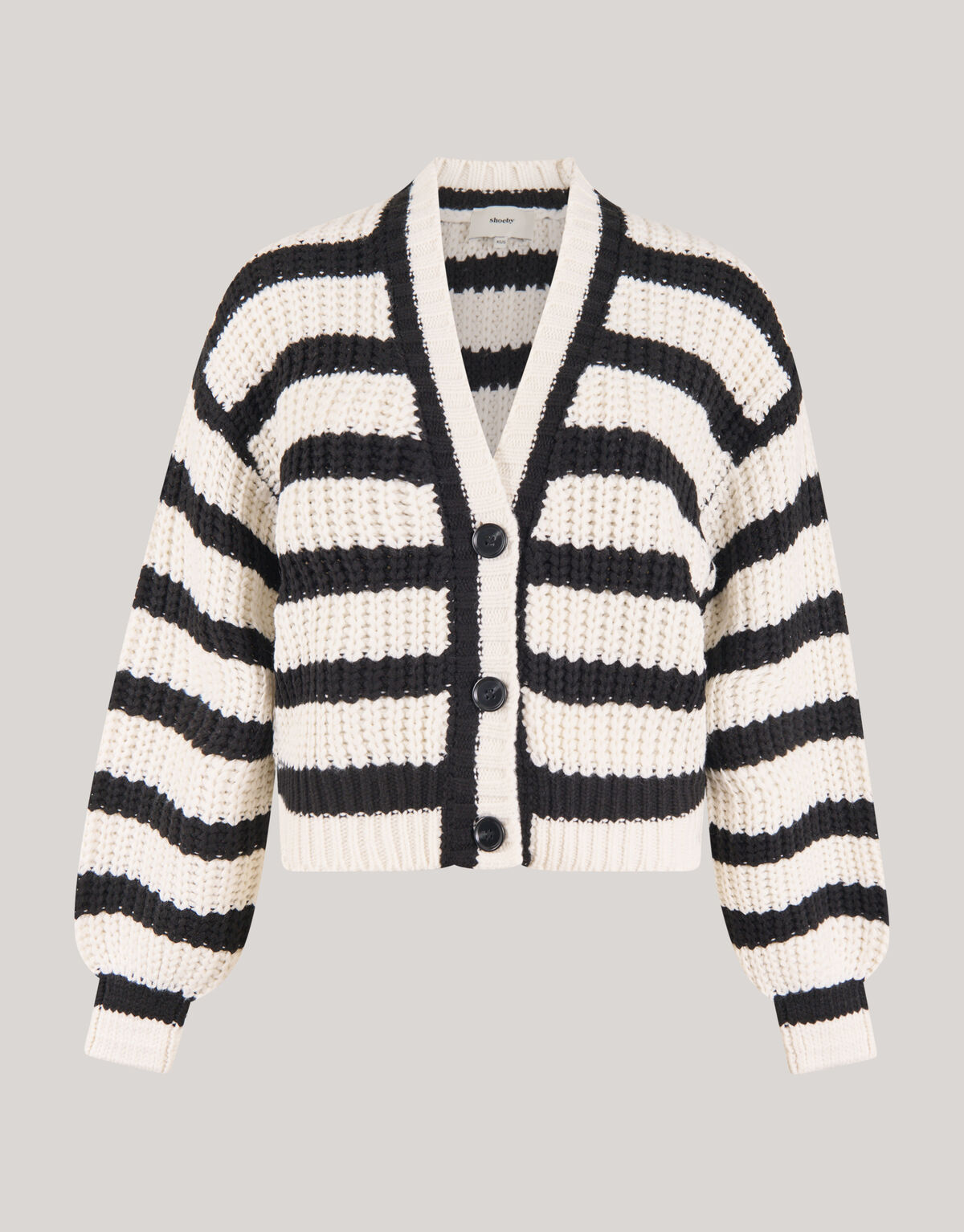 Gestreept Vest Zwart/Wit SHOEBY WOMEN