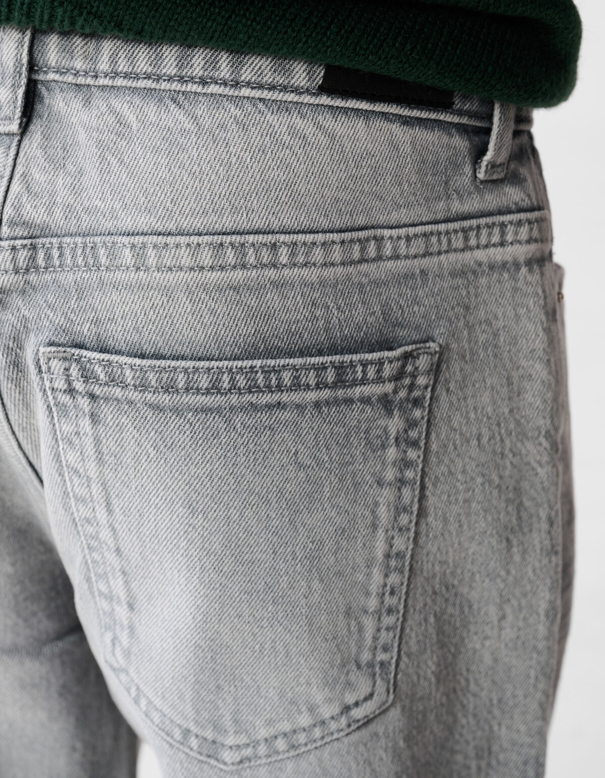 Baggy Fit Jeans Lichtgrijs SHOEBY BOYS