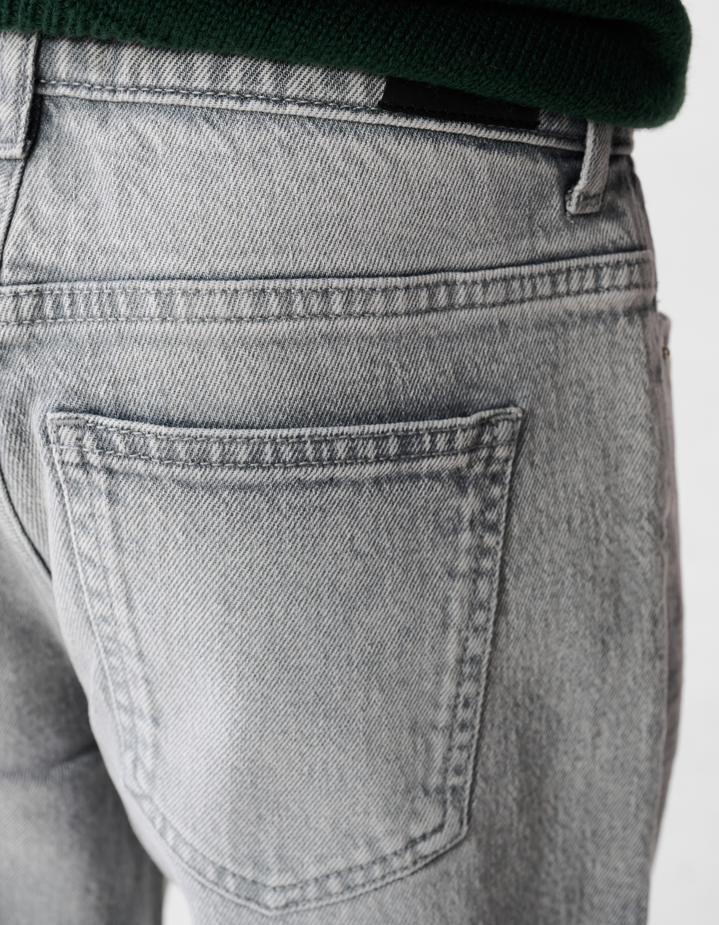 Baggy Fit Jeans Lichtgrijs SHOEBY BOYS