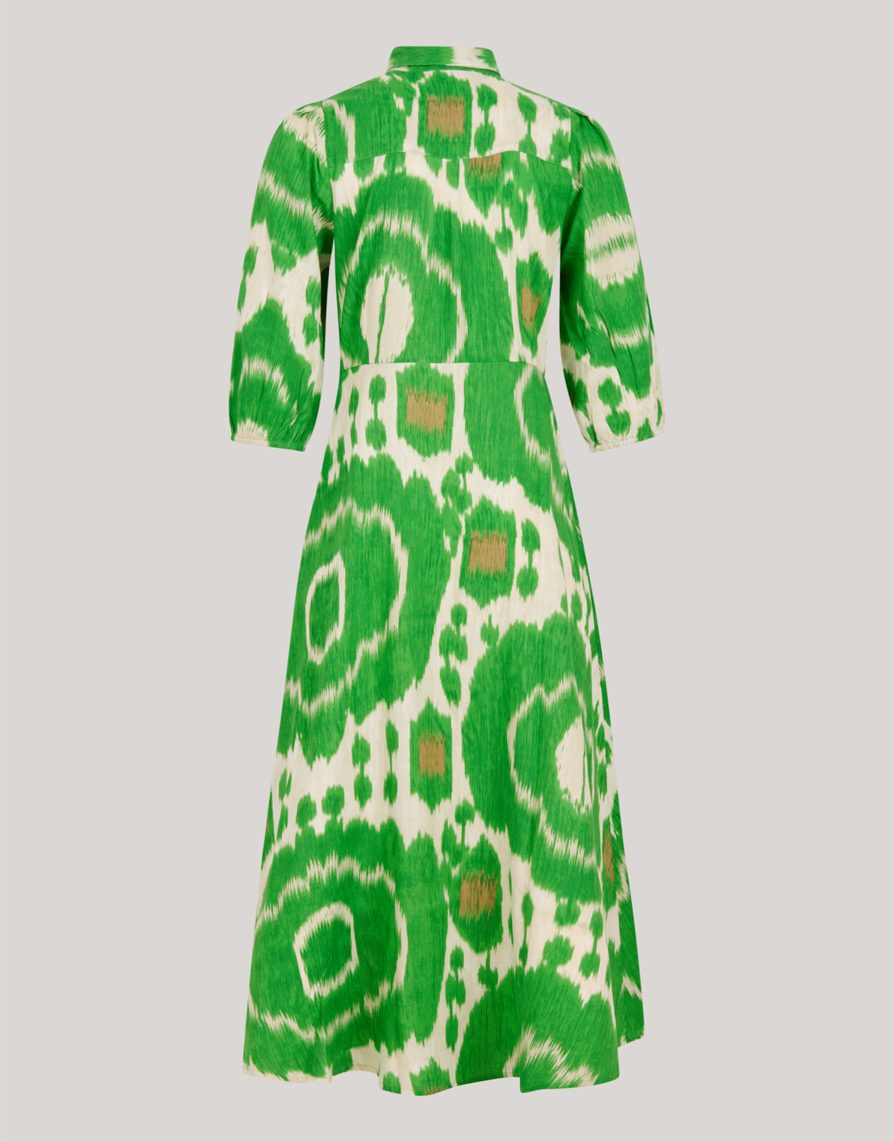 Printed Maxi Jurk Groen SHOEBY WOMEN