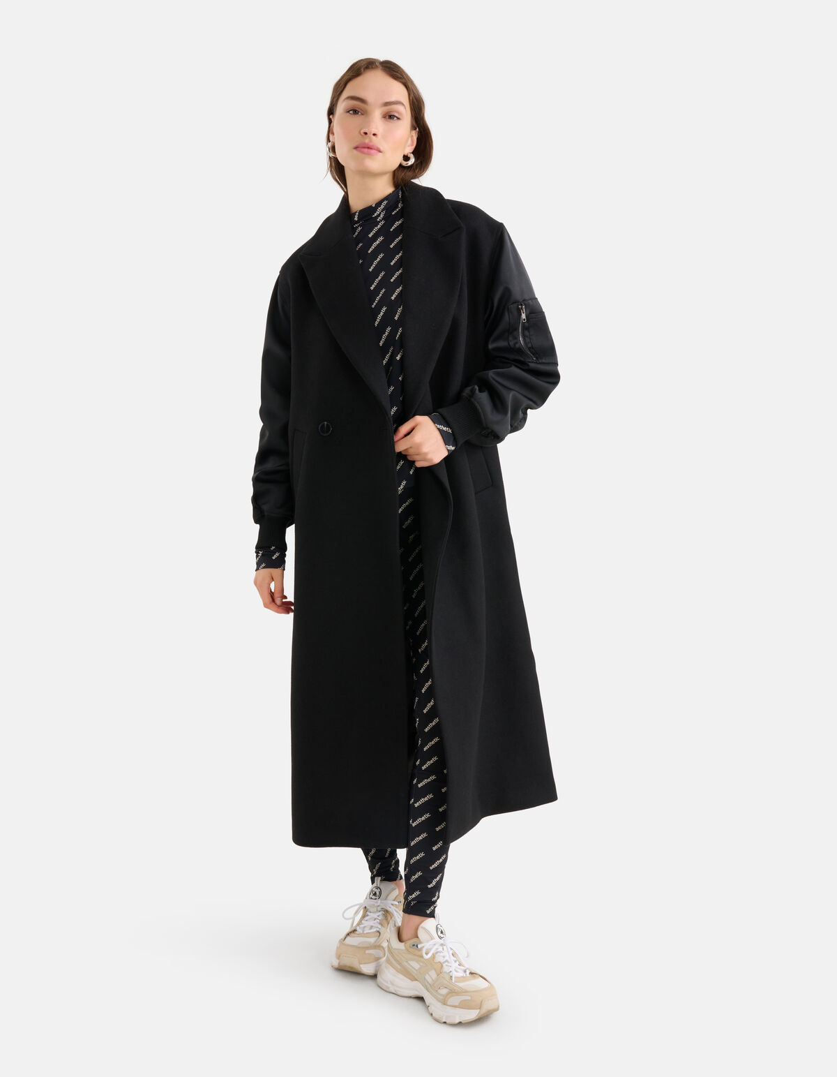 Combi Bomber Jas Zwart SHOEBY WOMEN