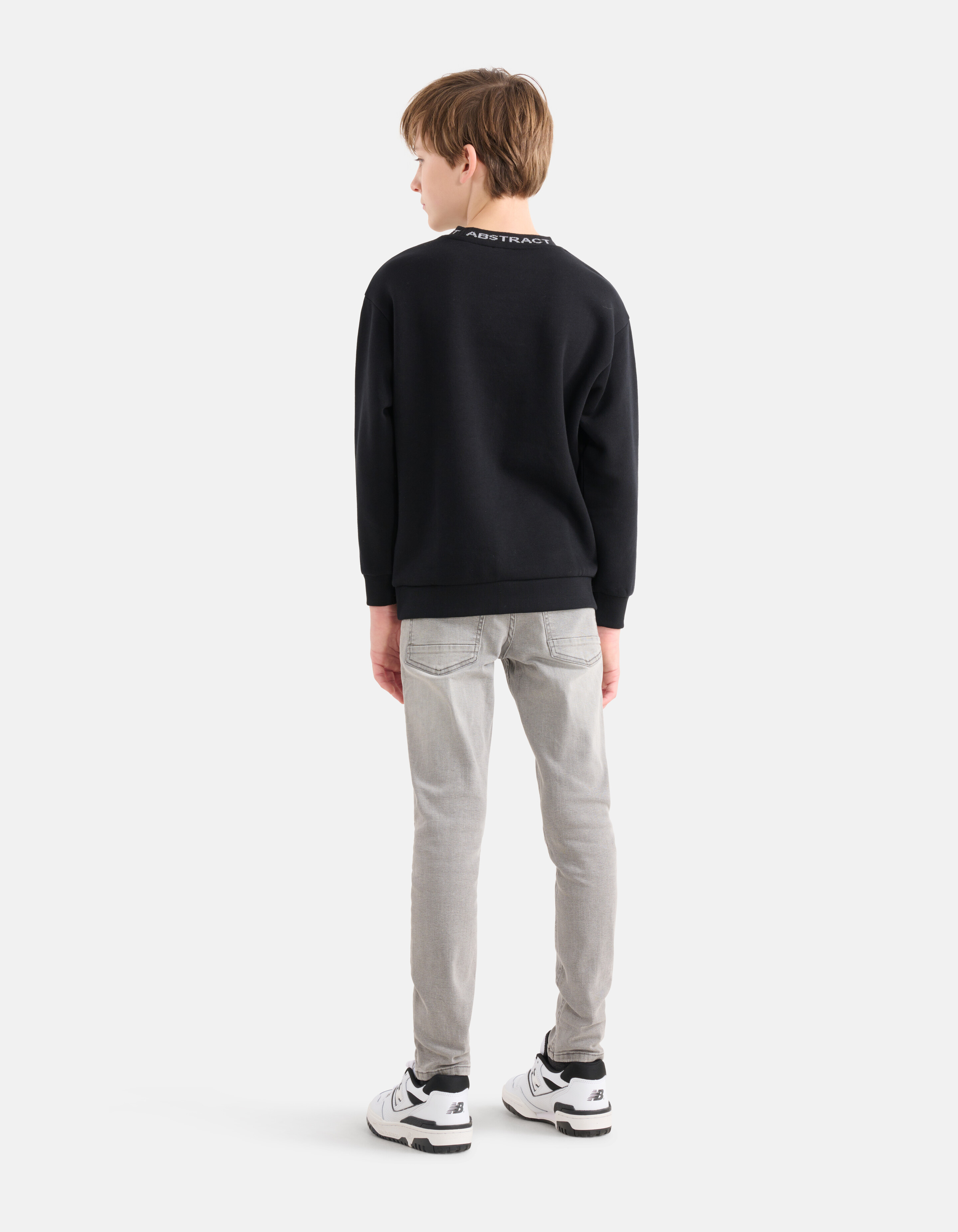 Print Sweater Zwart SHOEBY BOYS