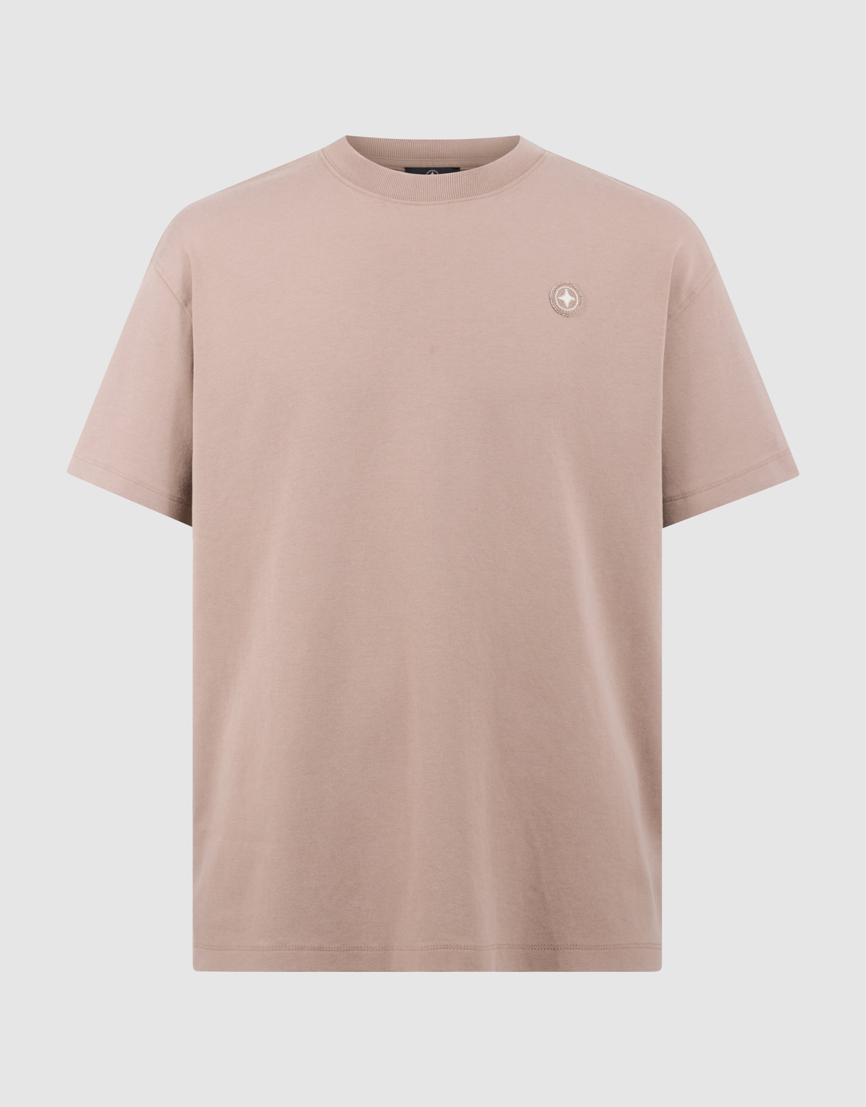 Washed Spark T-shirt Taupe SHOEBY MEN
