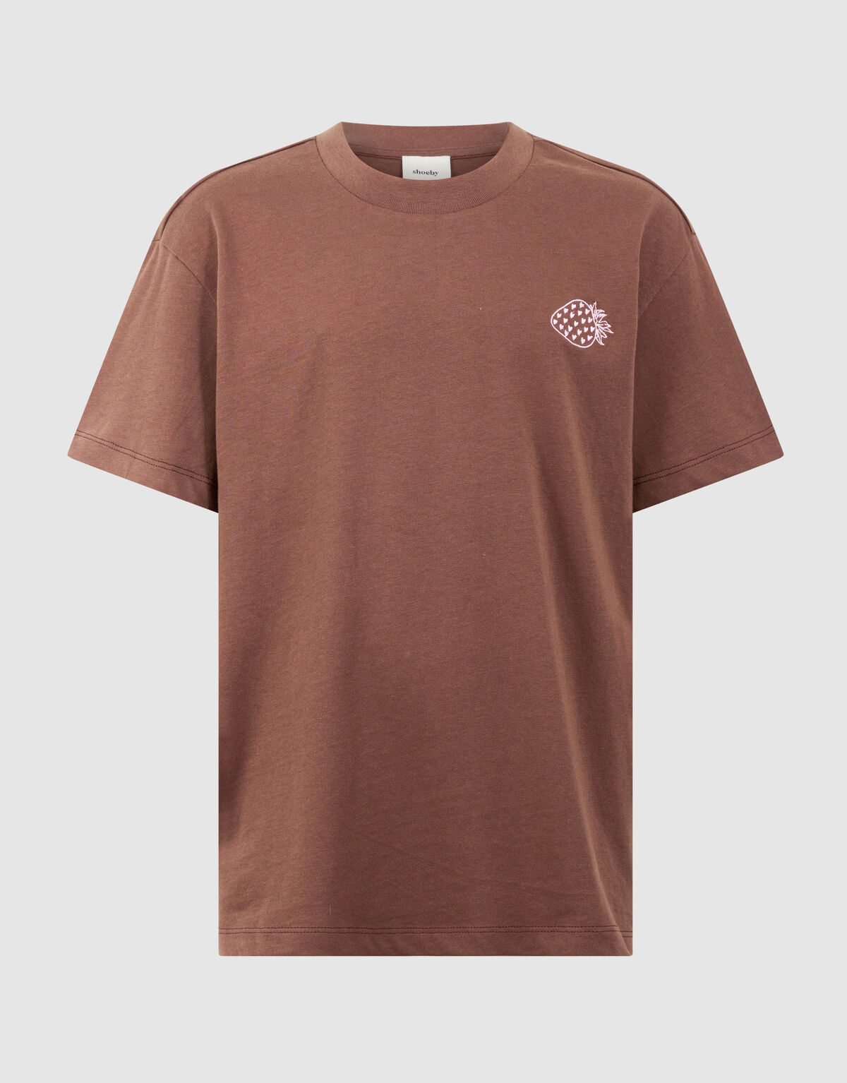 Washed Strawberry T-shirt Bruin SHOEBY GIRLS