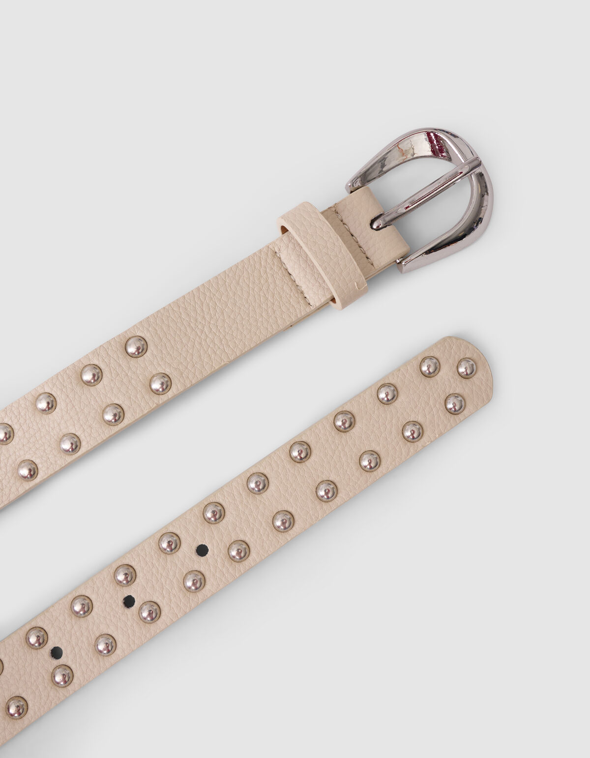 Studs Riem Gebroken Wit SHOEBY ACCESSOIRES