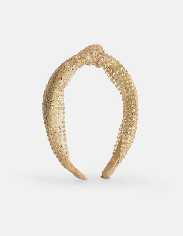 Glitter Haarband Goud SHOEBY ACCESSOIRES