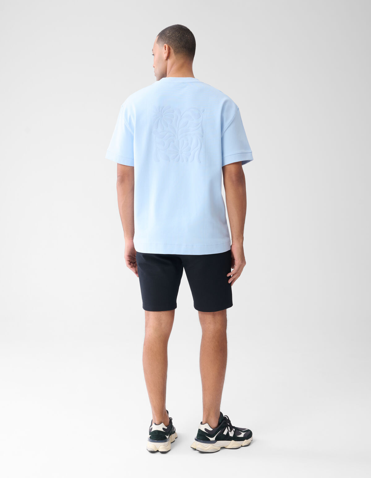 Artwork T-shirt Lichtblauw SHOEBY MEN