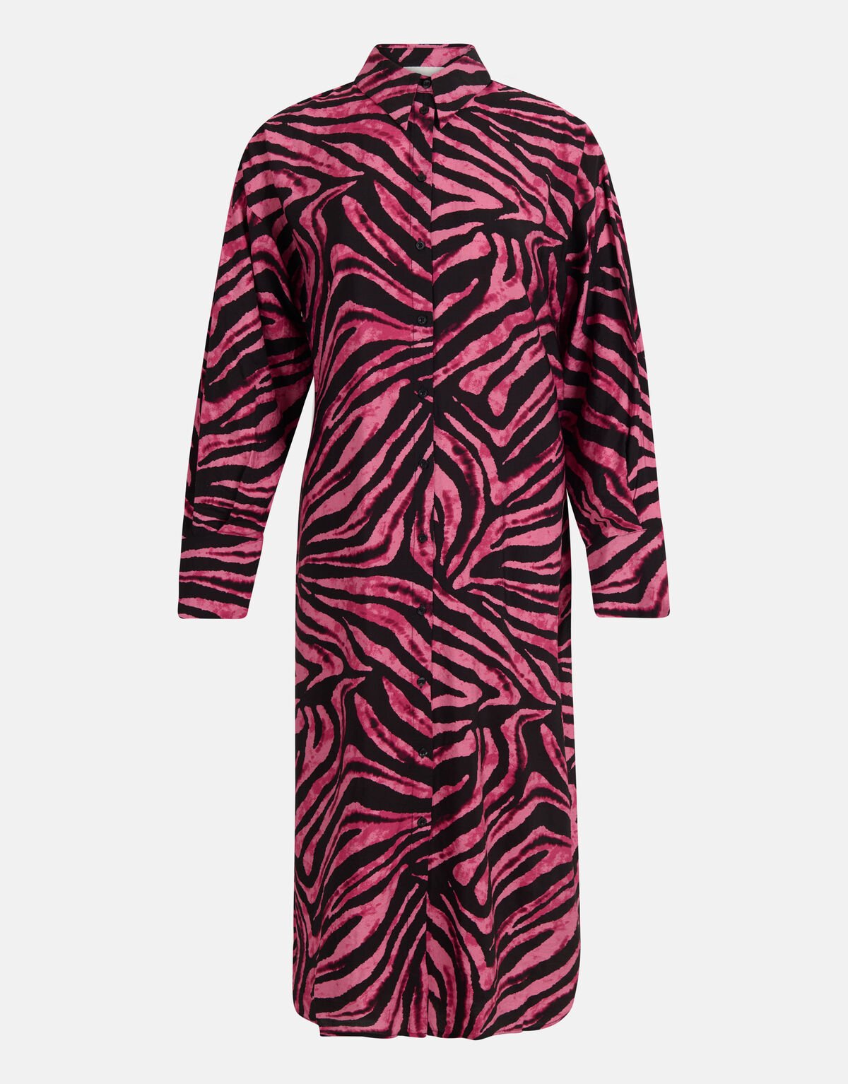 Zebraprint Maxi Jurk Roze SHOEBY WOMEN