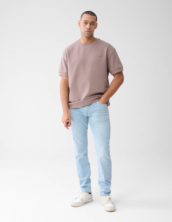 Slim Fit Jog Jeans Bleached L34 SHOEBY MEN