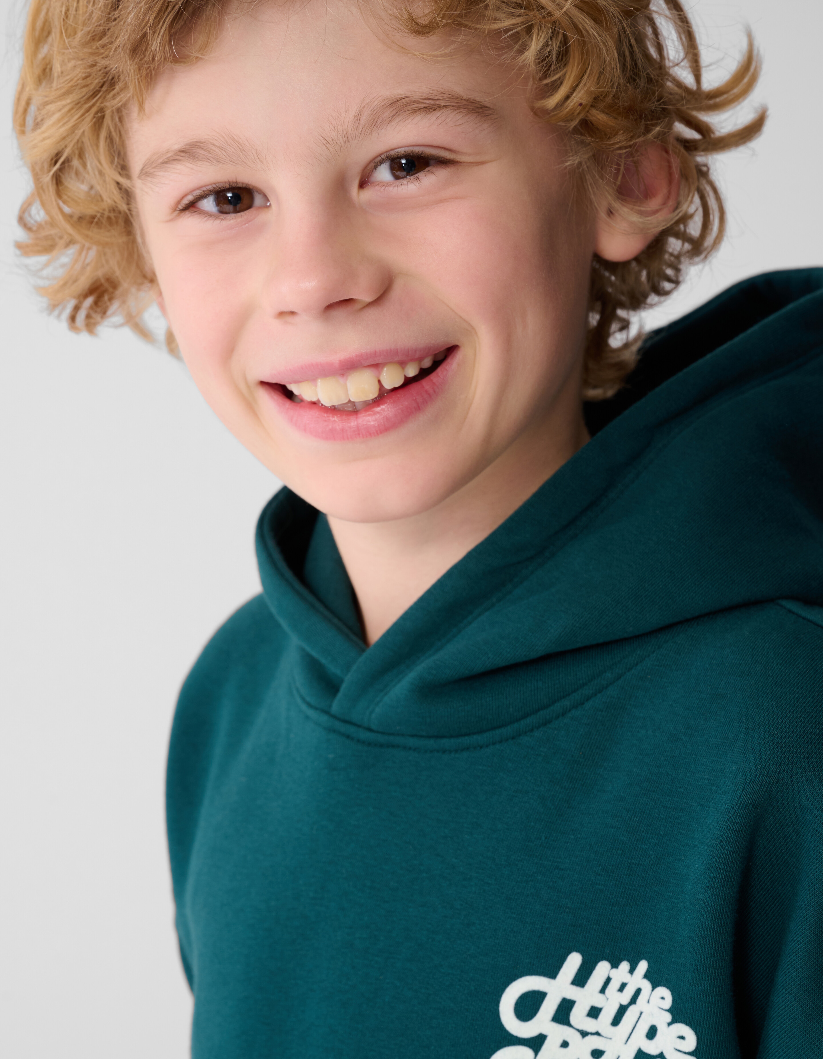 Hype Artwork Hoodie Donkergroen SHOEBY BOYS