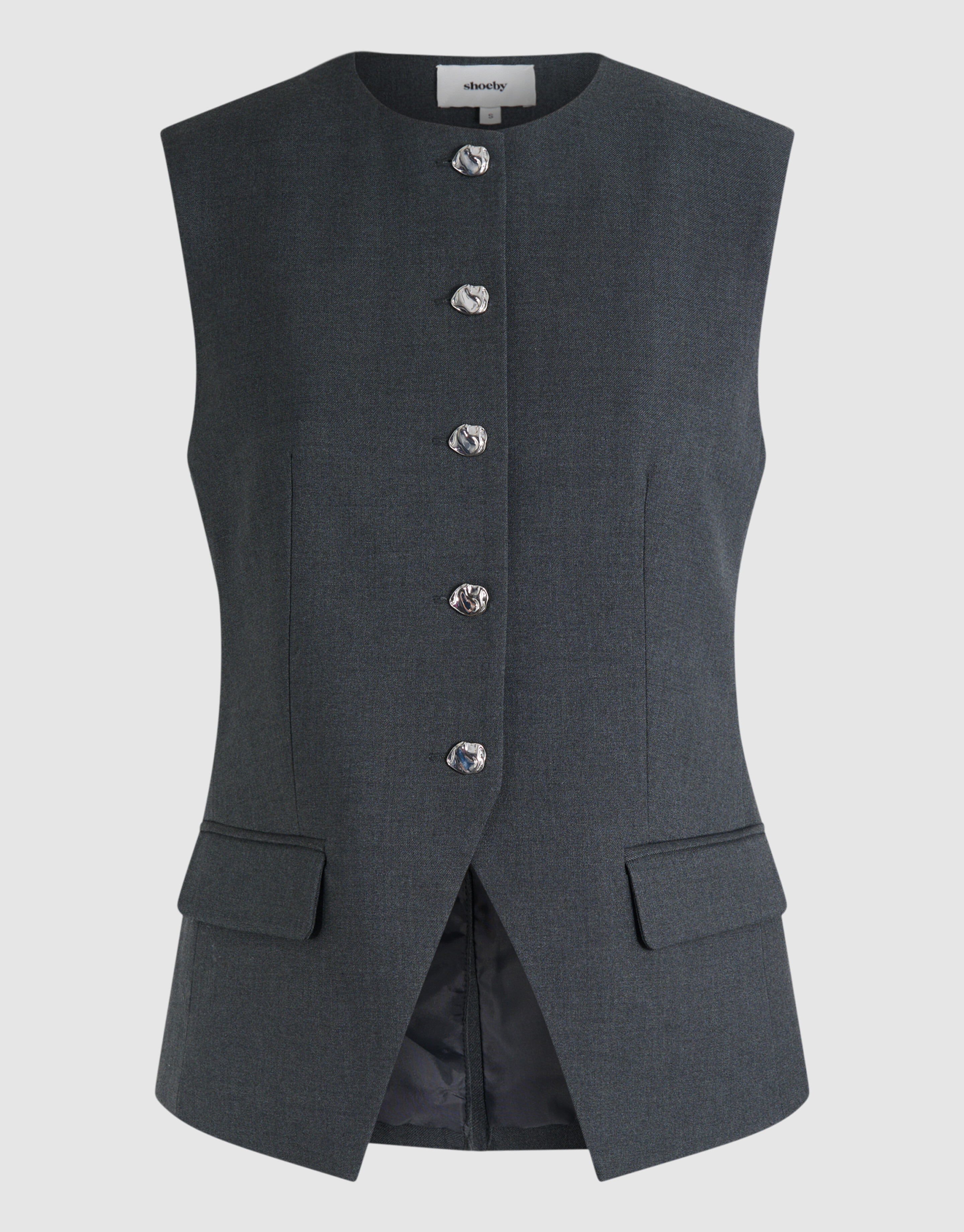 Gilet Donkergrijs SHOEBY WOMEN