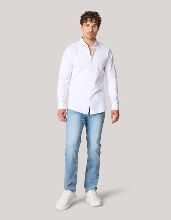 Straight Fit Light Jeans Bleached L34 SHOEBY MEN