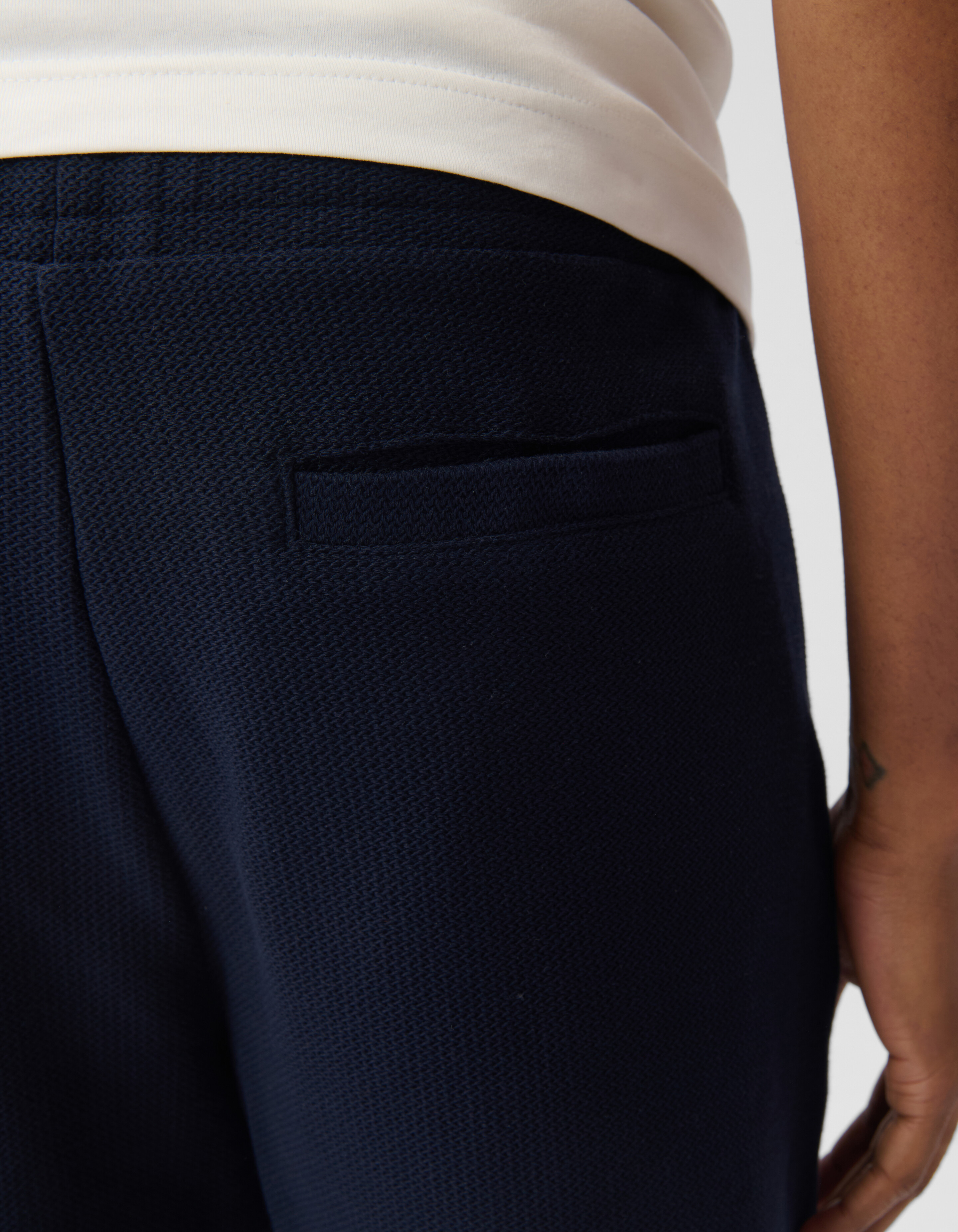 Structuur Short Donkerblauw SHOEBY MEN