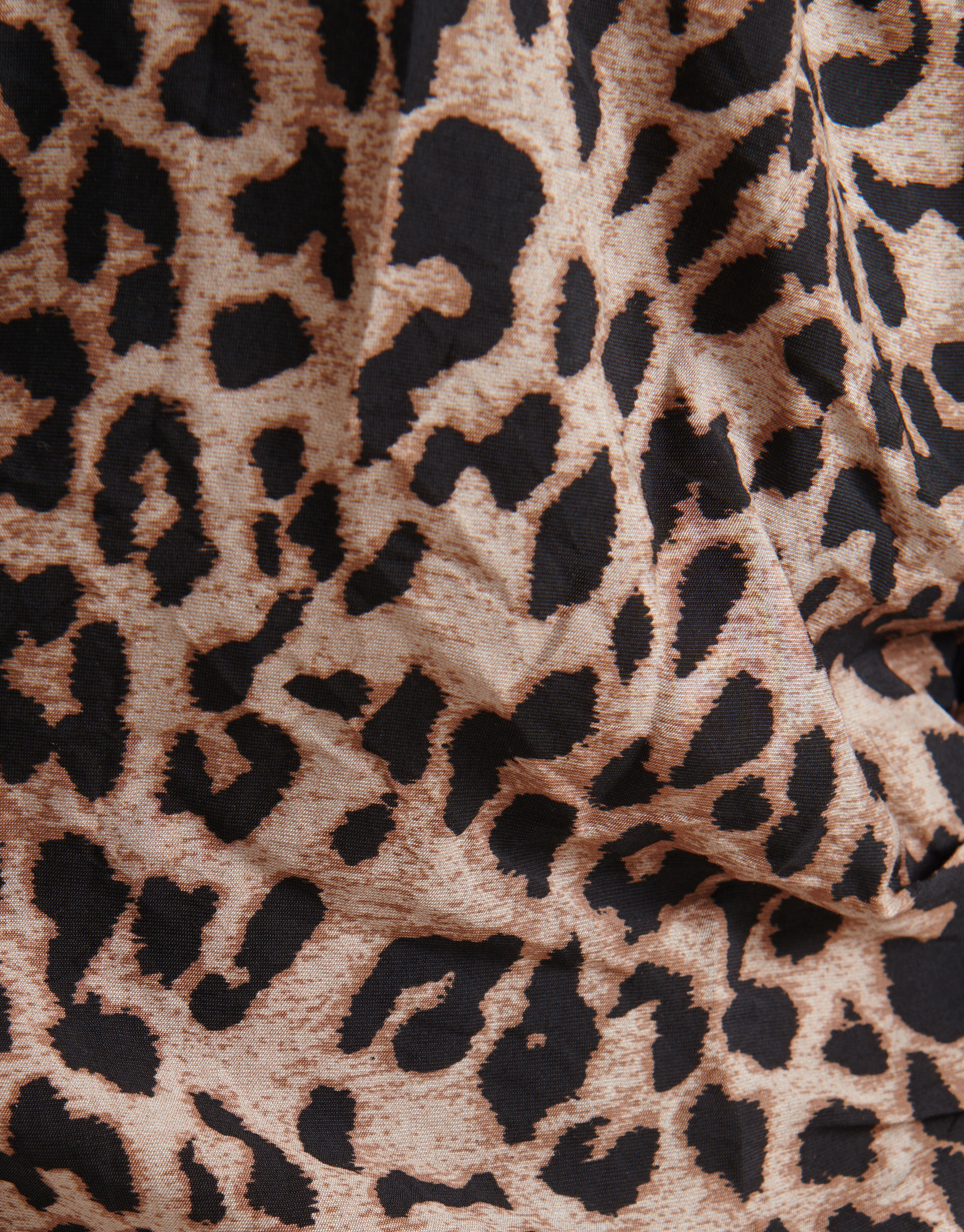 Printed Leopard Jurk Bruin SHOEBY WOMEN