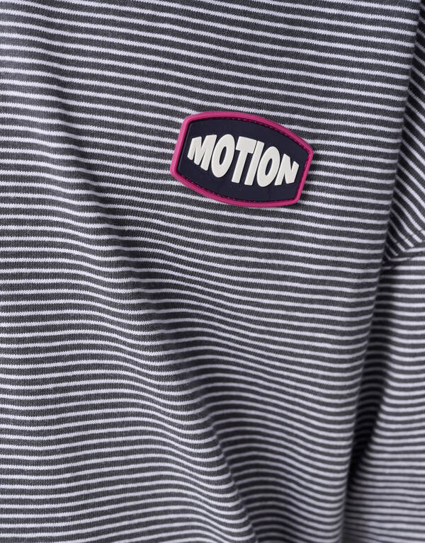 Stripe Artwork T-Shirt Zwart/Wit SHOEBY BOYS