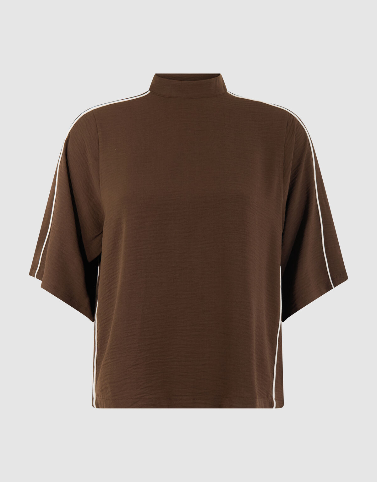 Twist Piping Top Bruin SHOEBY WOMEN