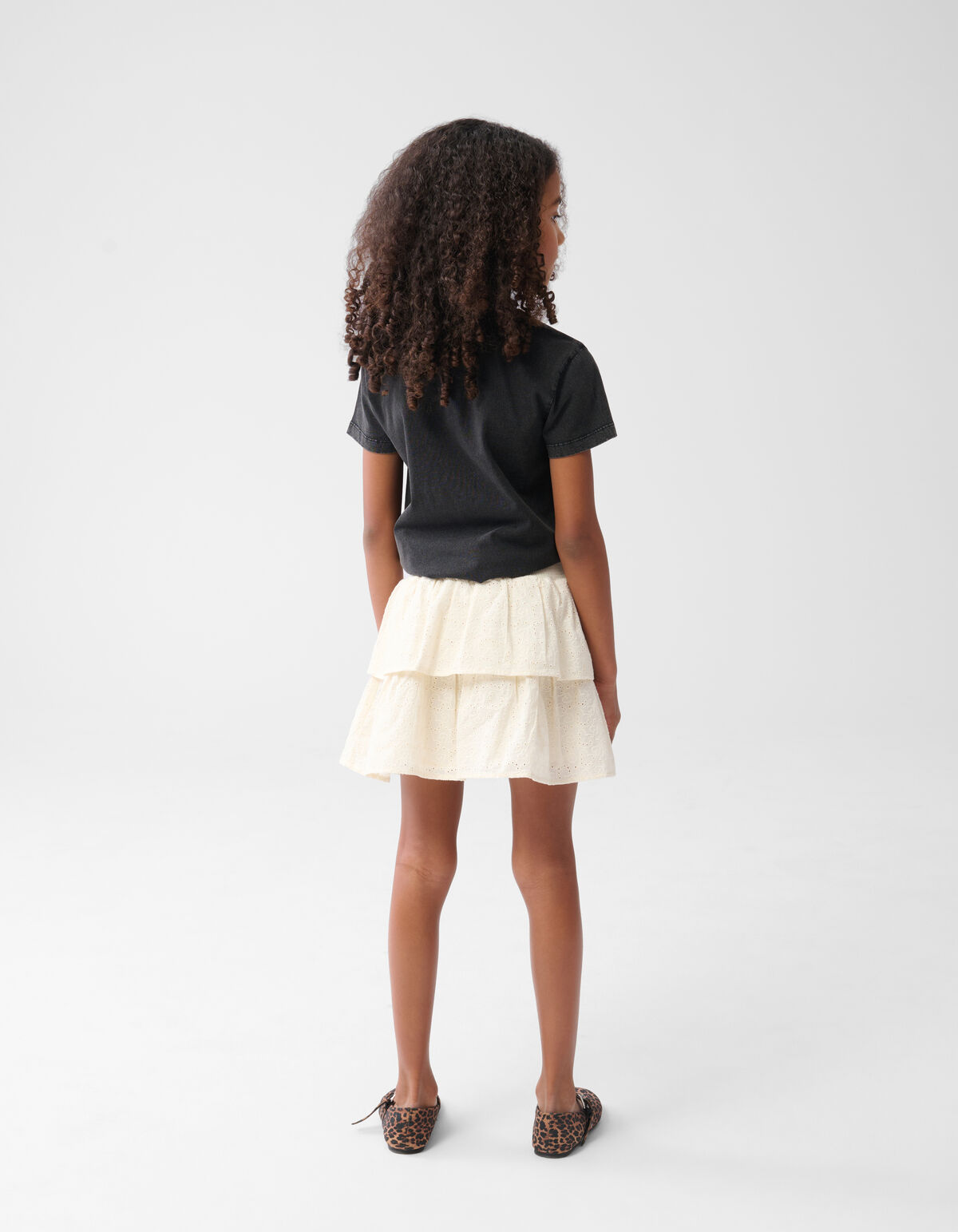 Fearless Artwork T-shirt Donkergrijs SHOEBY GIRLS