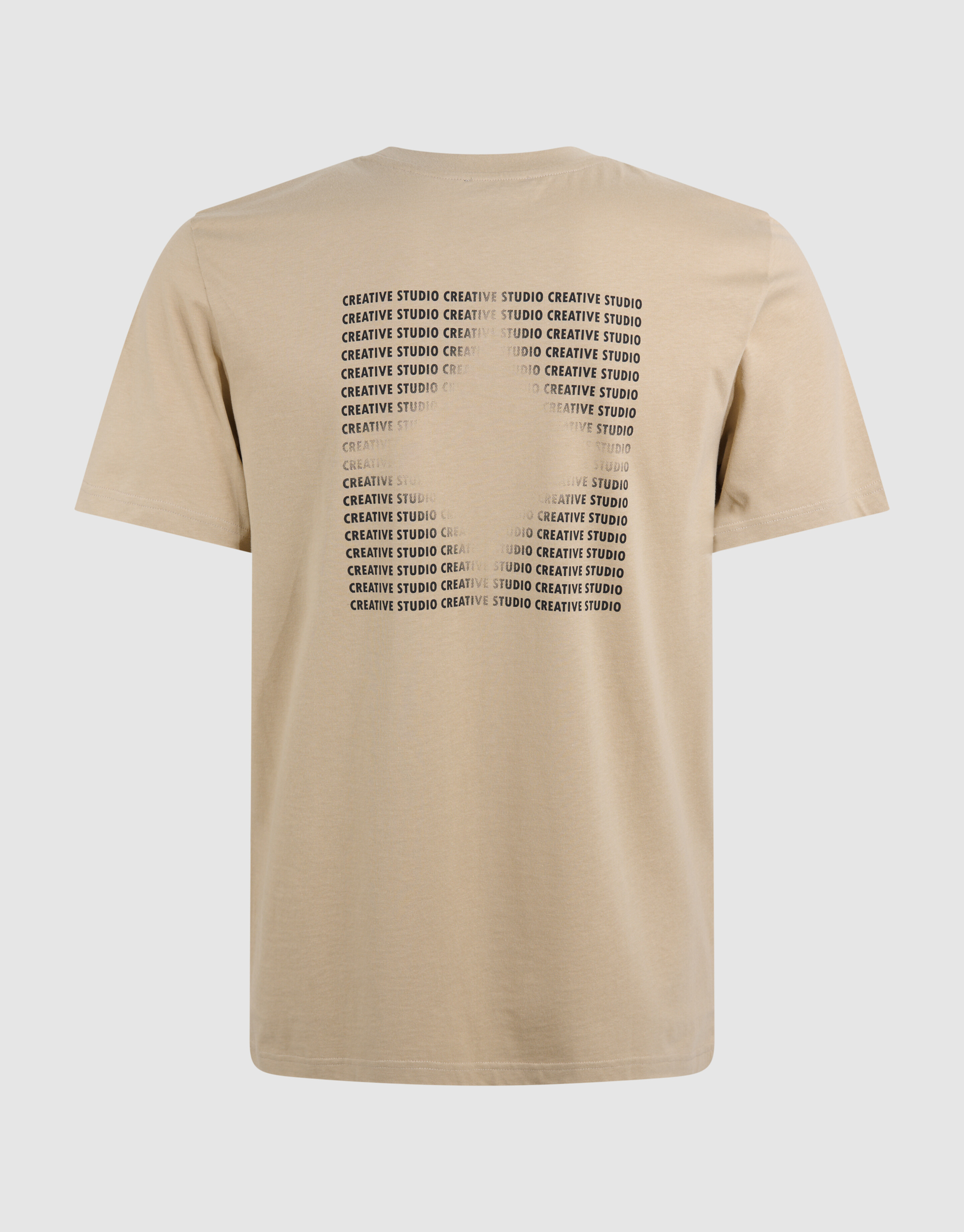 Tekst Artwork T-shirt Zand SHOEBY MEN