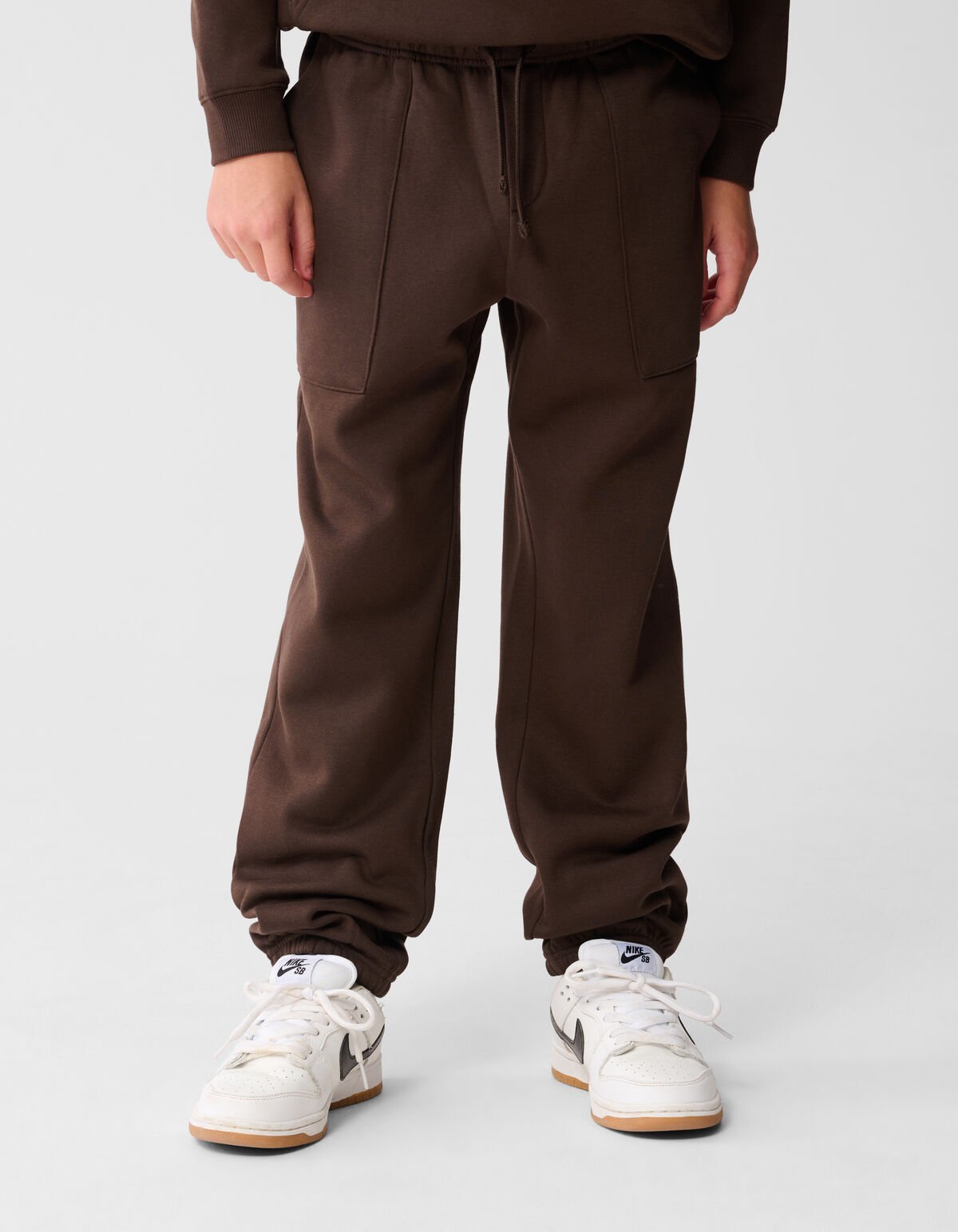 Chill Jogger Broek Donkerbruin SHOEBY BOYS