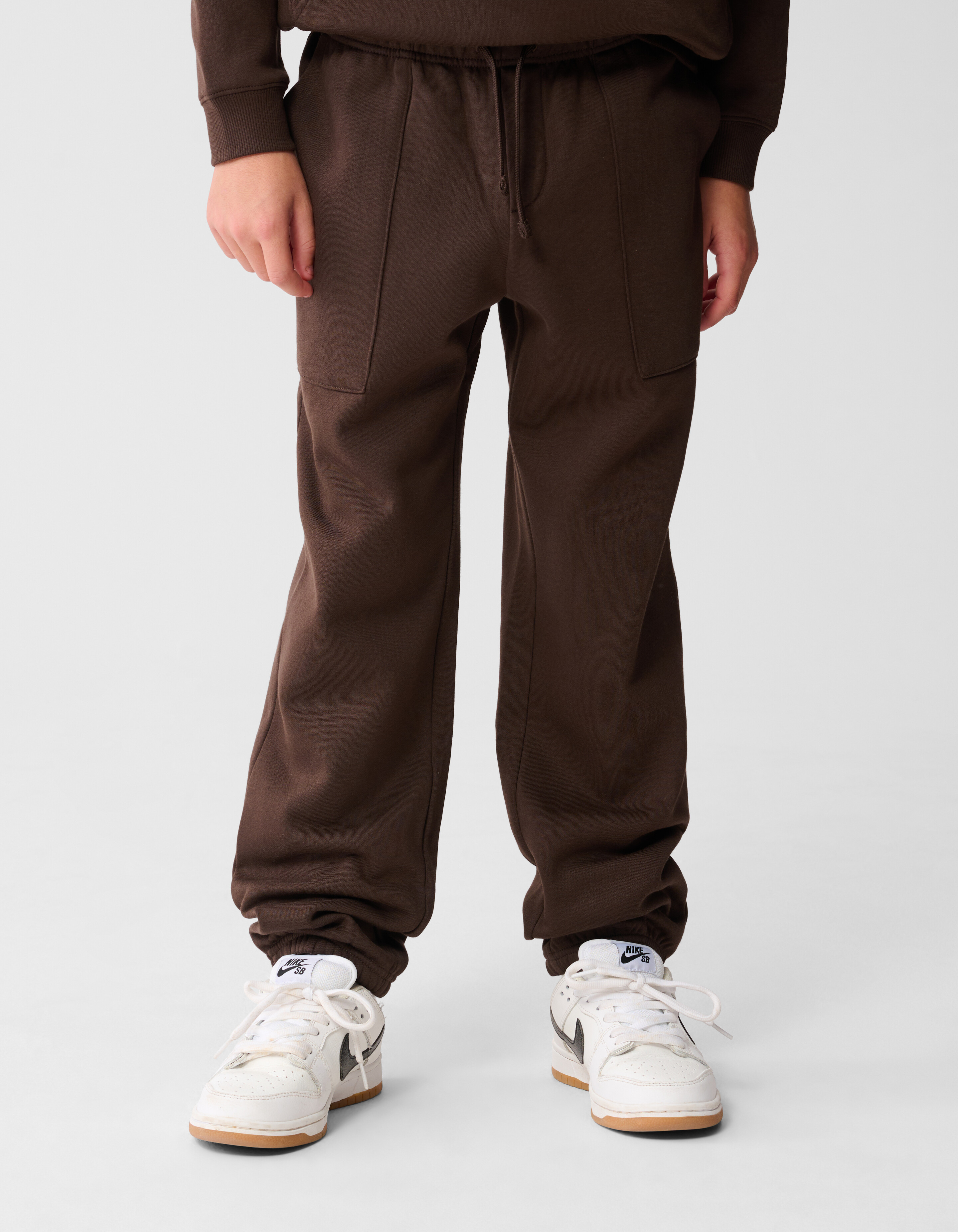 Chill Jogger Broek Donkerbruin SHOEBY BOYS