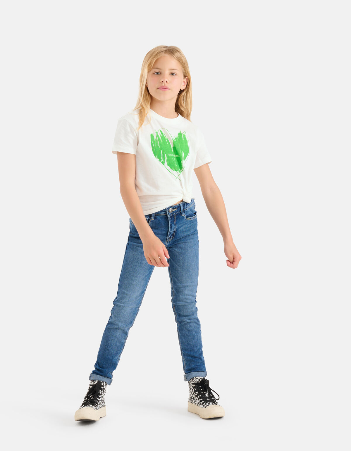 Artwork T-shirt Groen SHOEBY GIRLS