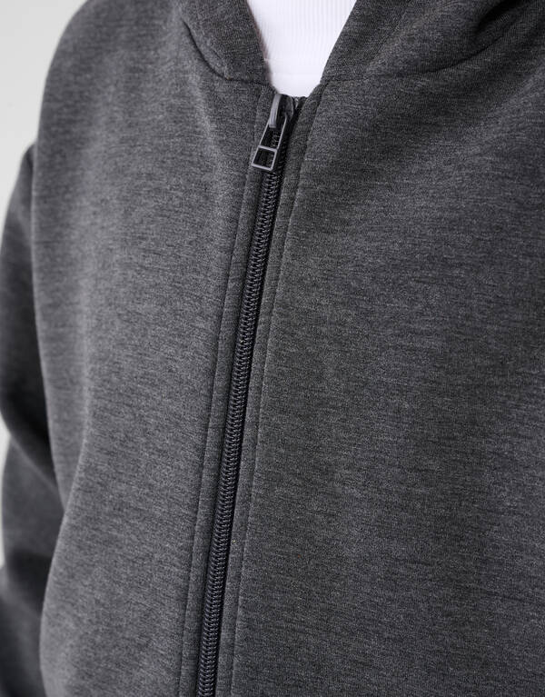 Chique Zip Hoodie Grijs SHOEBY BOYS