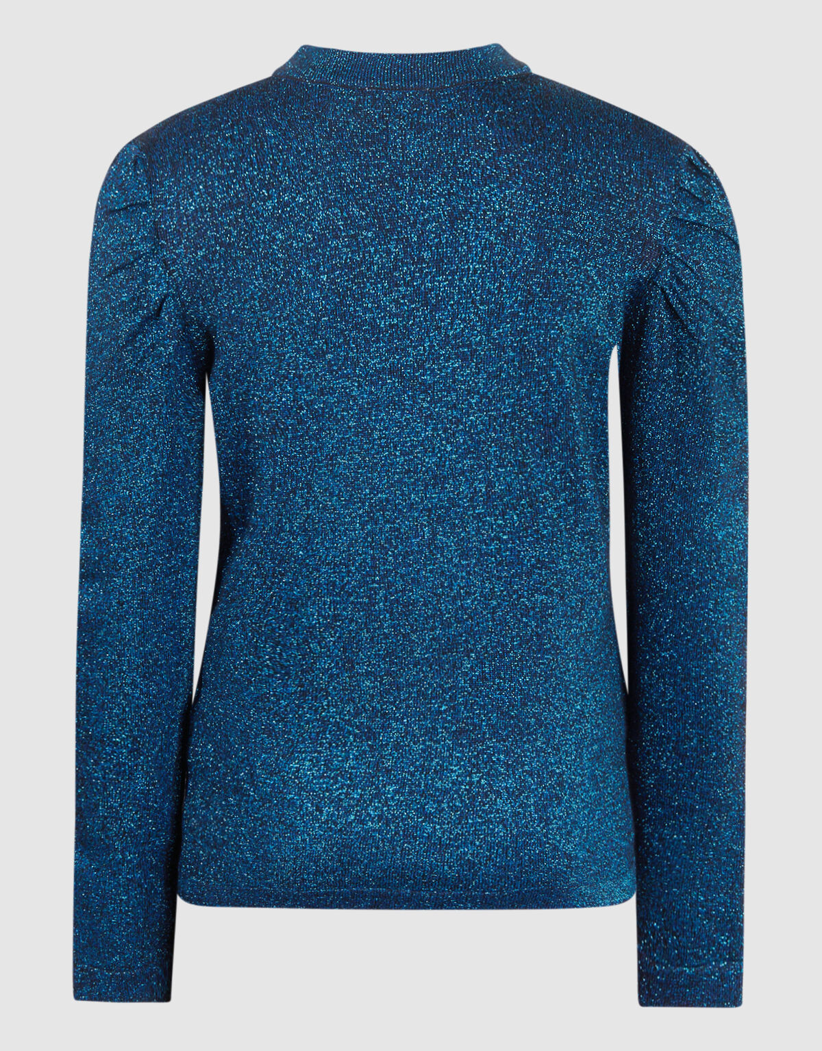 Glitter Gebreide Top Donkerblauw SHOEBY GIRLS