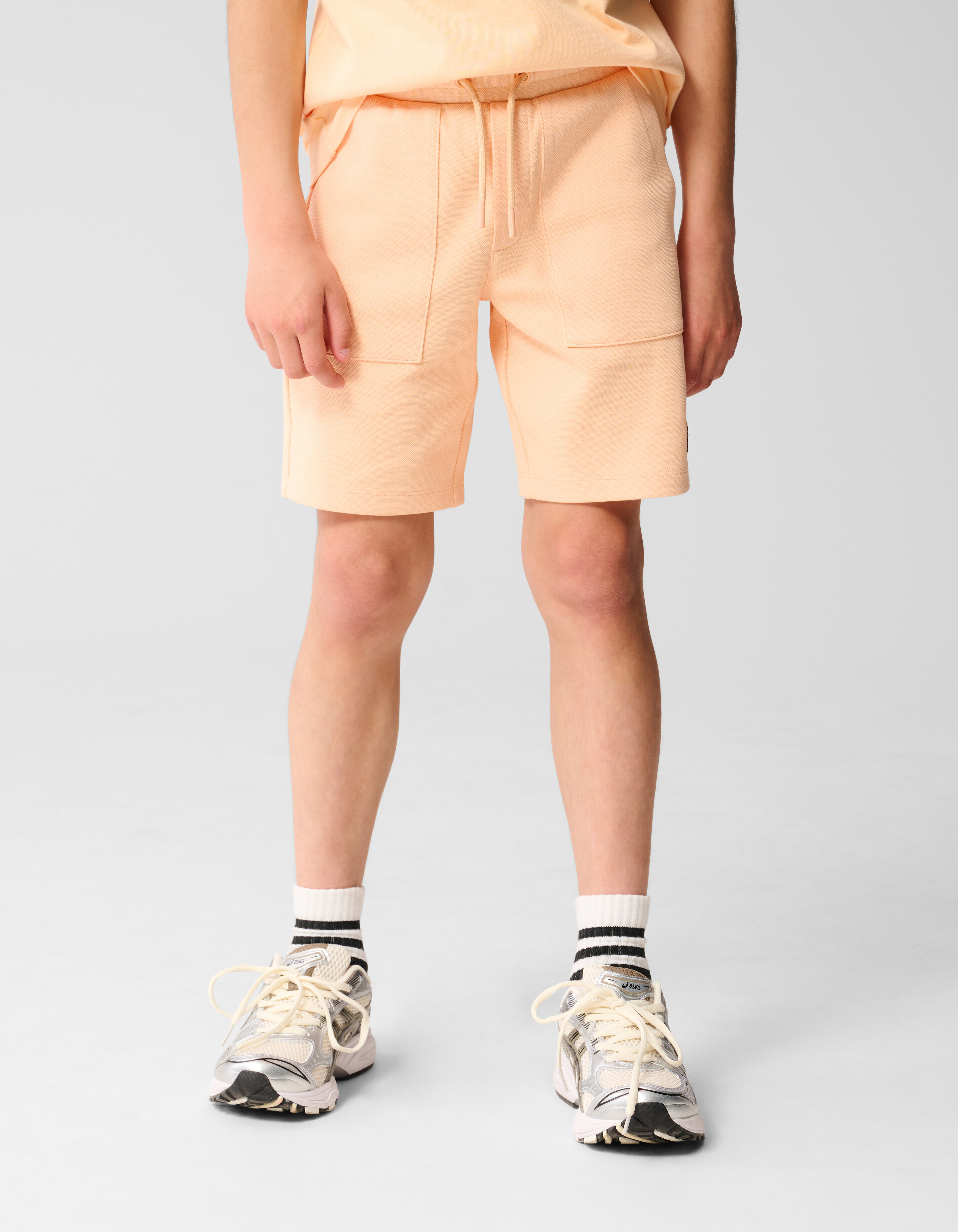Pique Short Lichtoranje SHOEBY BOYS