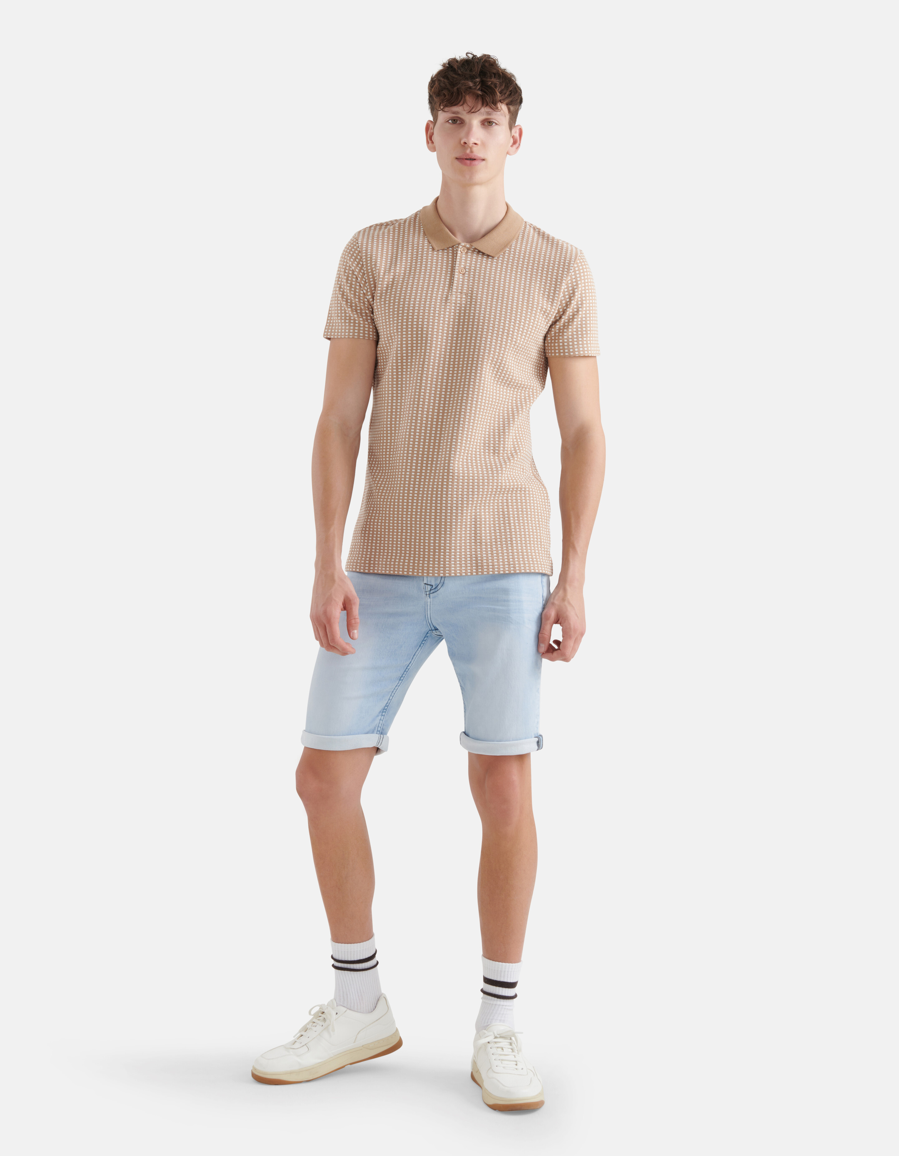 Rectangle Polo Bruin SHOEBY MEN