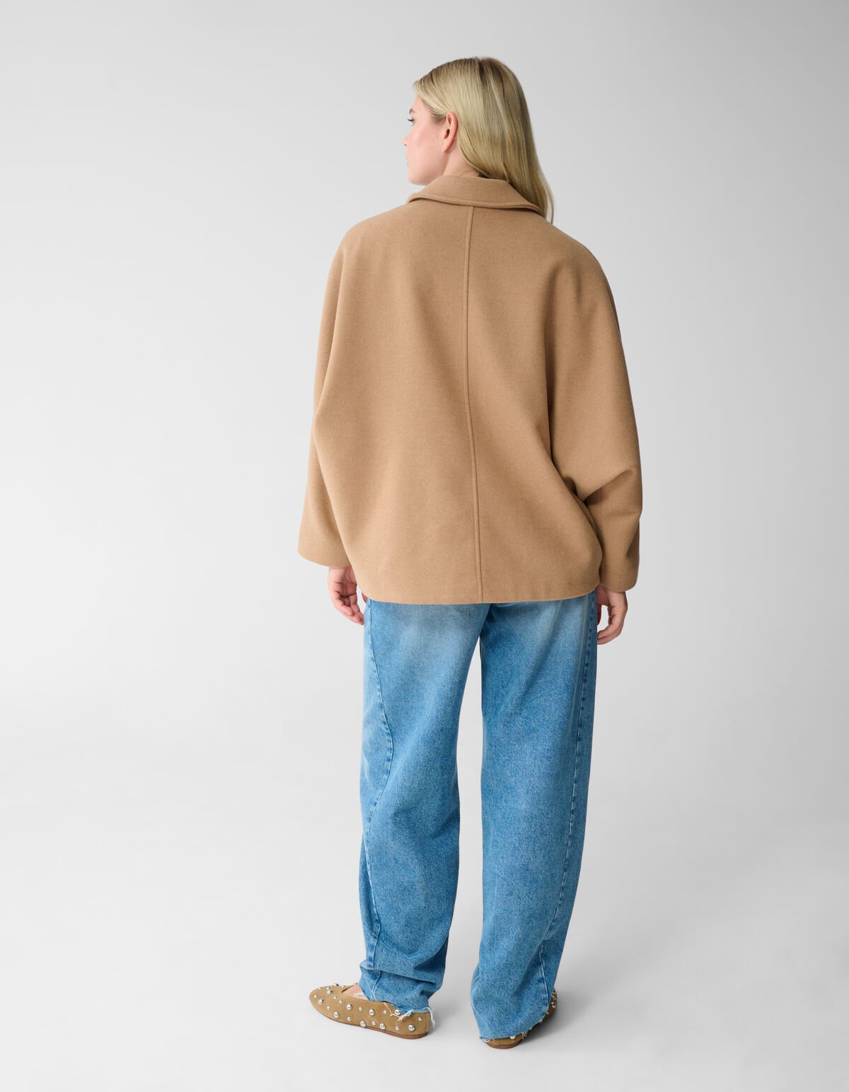 Wol Cape Jas Camel SHOEBY WOMEN