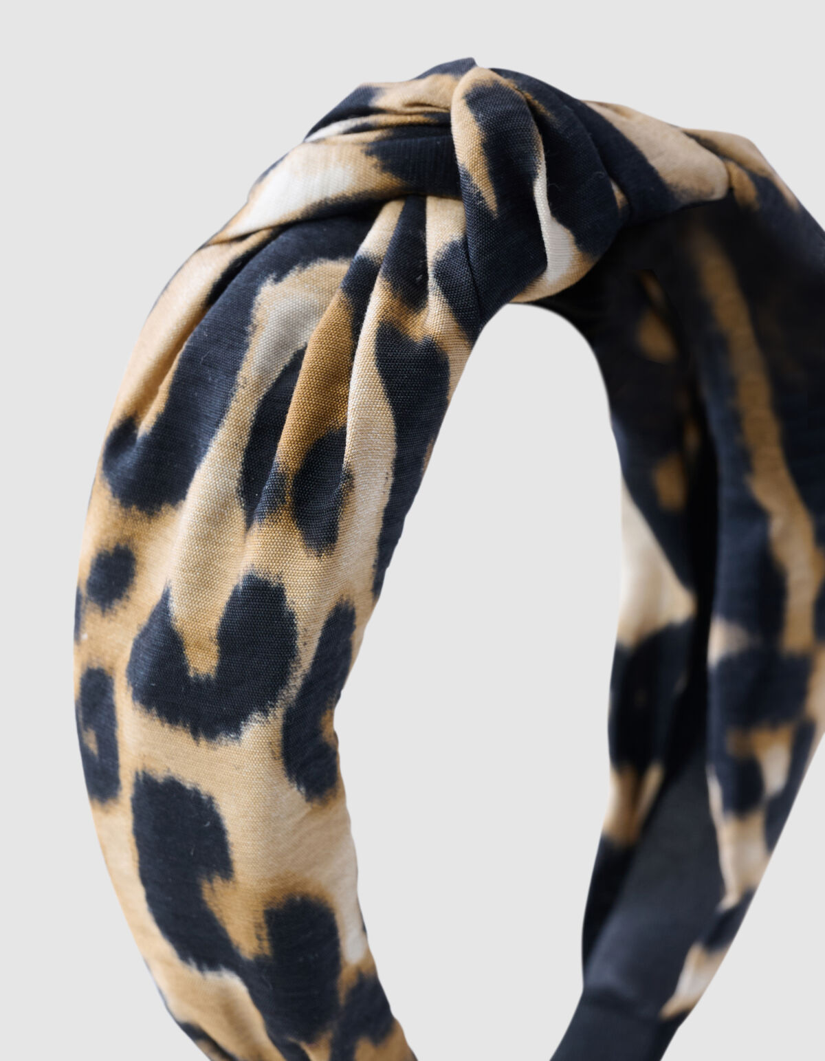 Printed Leopard Haarband Bruin SHOEBY ACCESSOIRES