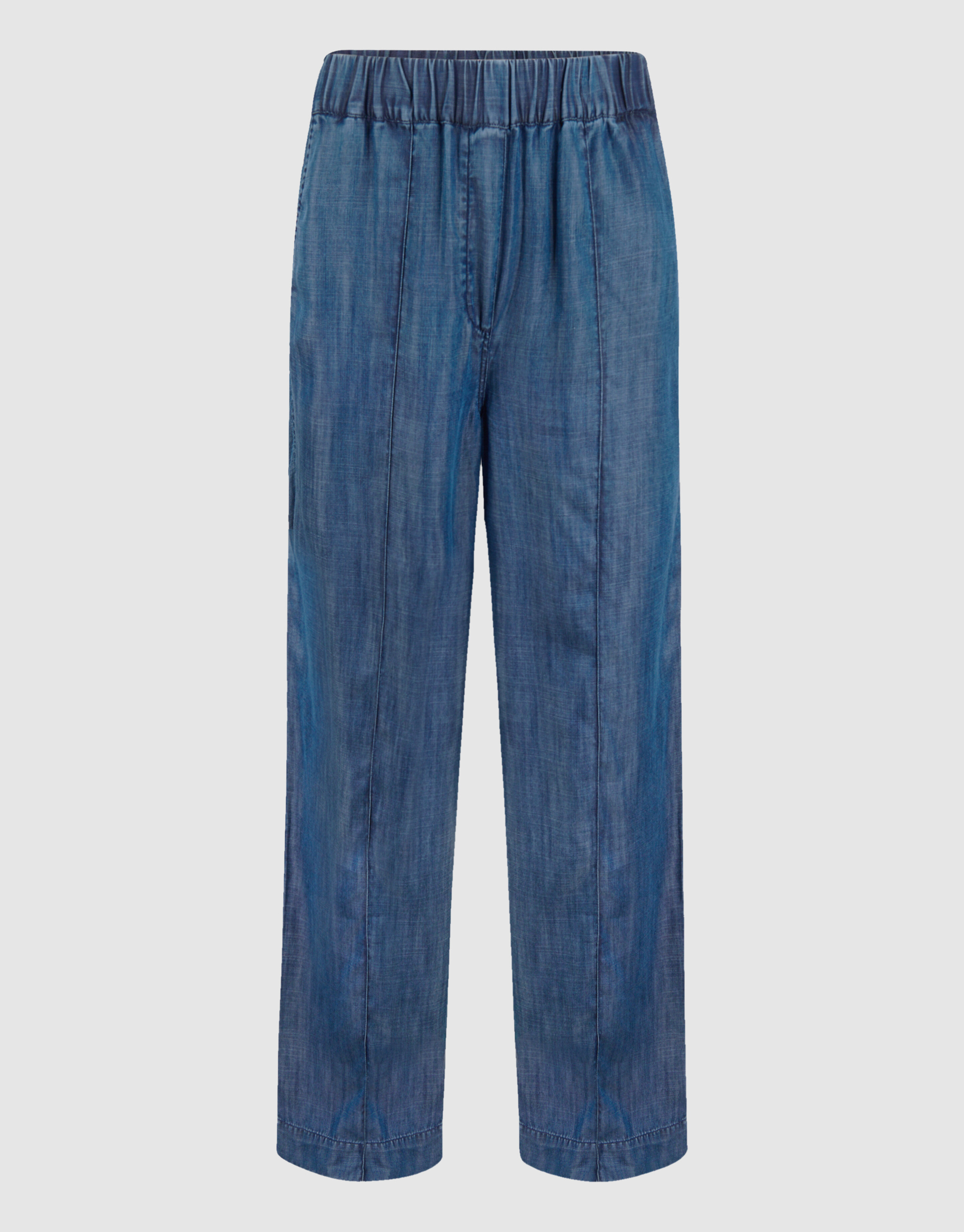Wide Leg Pintuck Broek Blauw By Mieke SHOEBY WOMEN