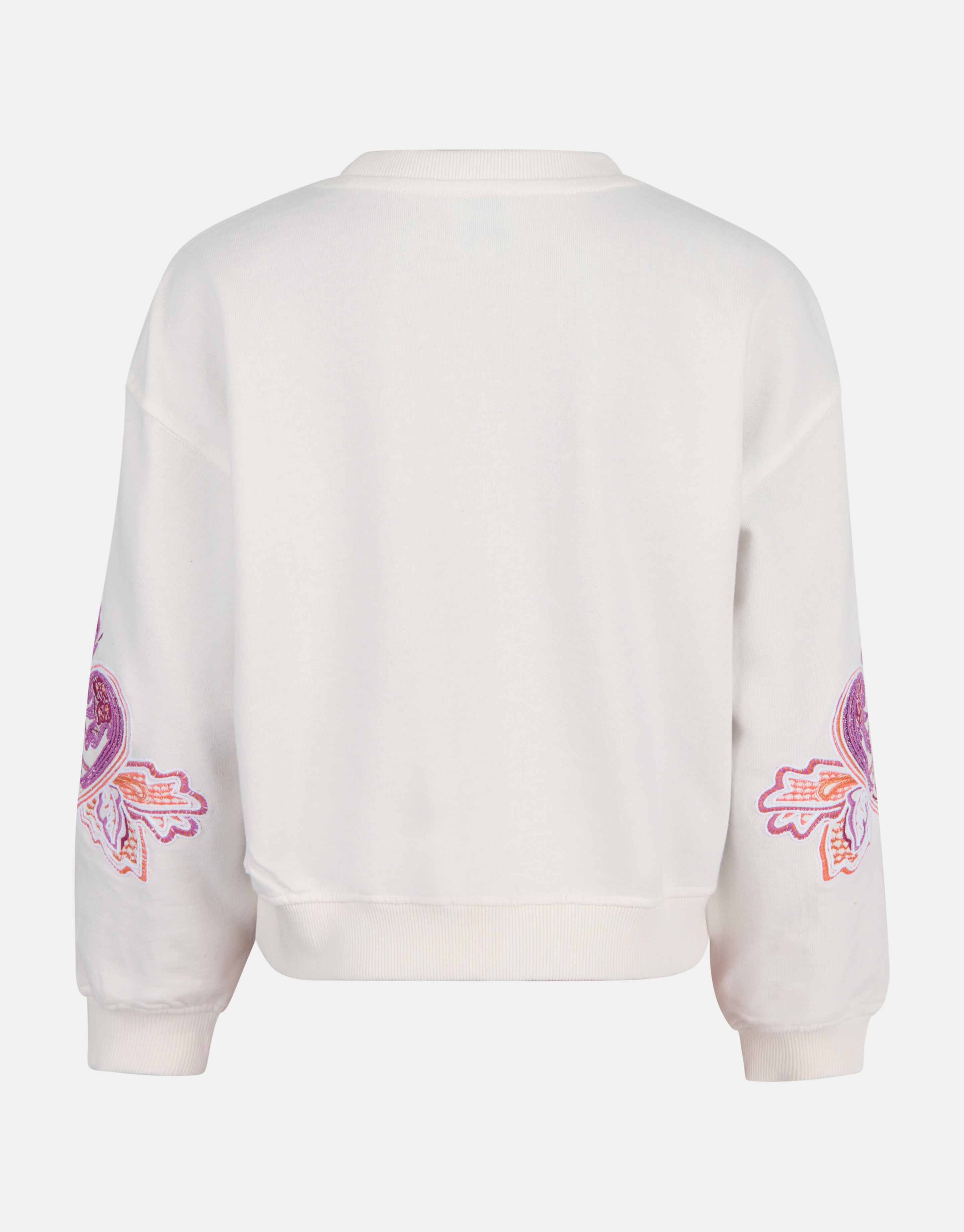 Embroidery Sweater Gebroken Wit SHOEBY GIRLS
